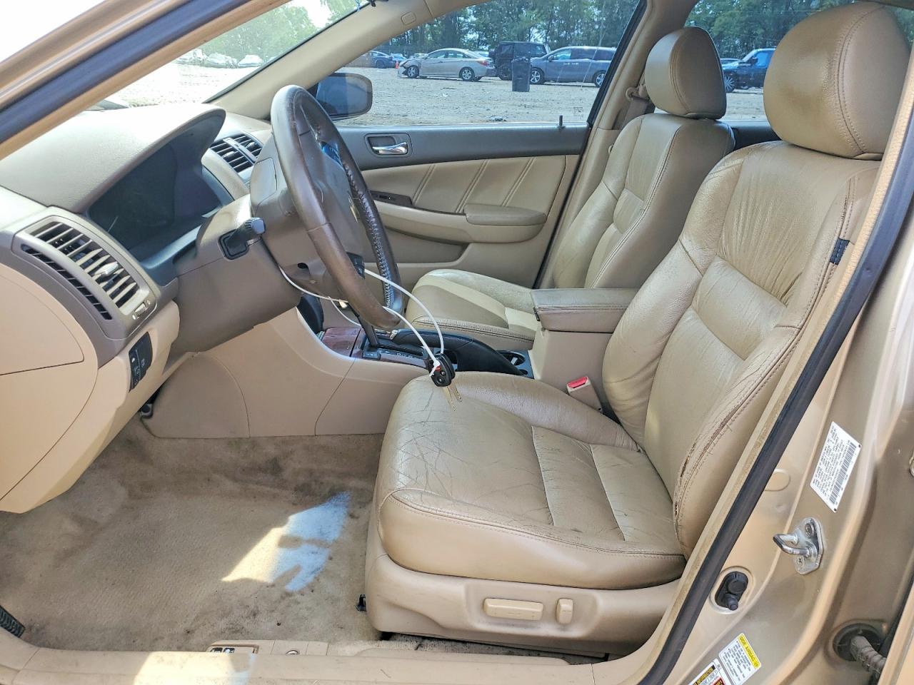 2007 Honda Accord Ex Gold vin: 1HGCM66507A089291