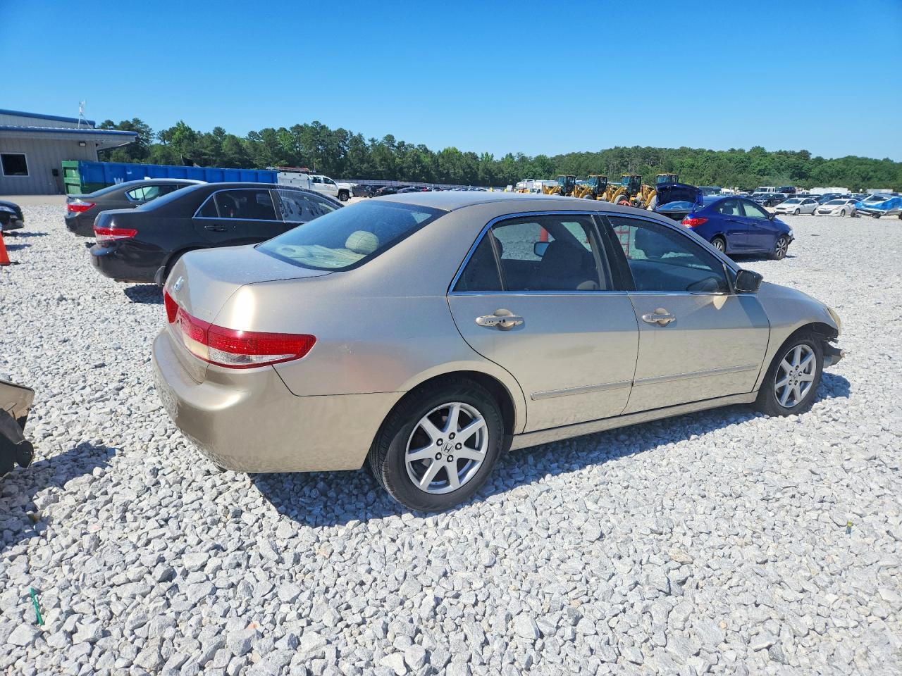 2003 Honda Accord Ex Cream vin: 1HGCM66513A003979