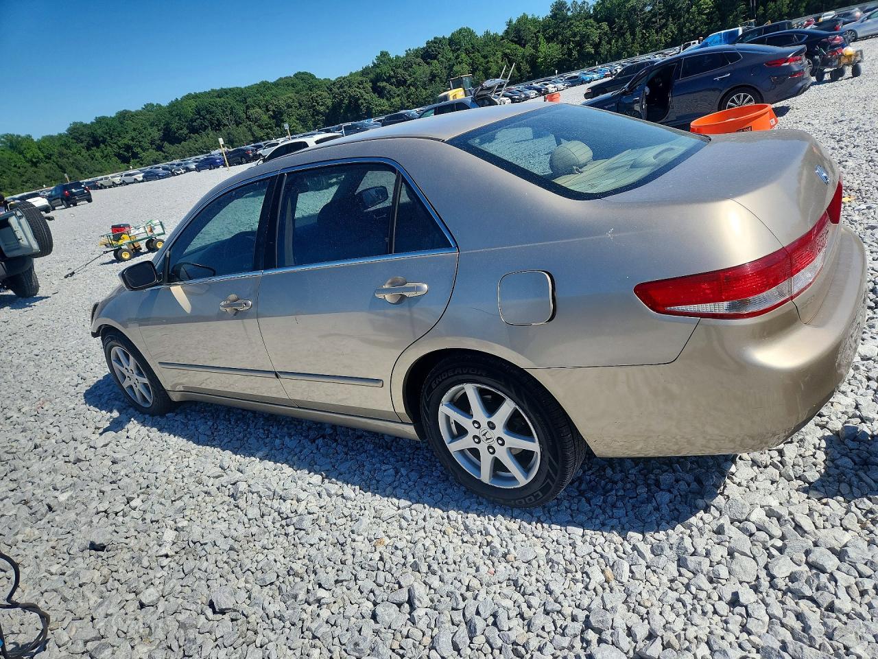 2003 Honda Accord Ex Cream vin: 1HGCM66513A003979