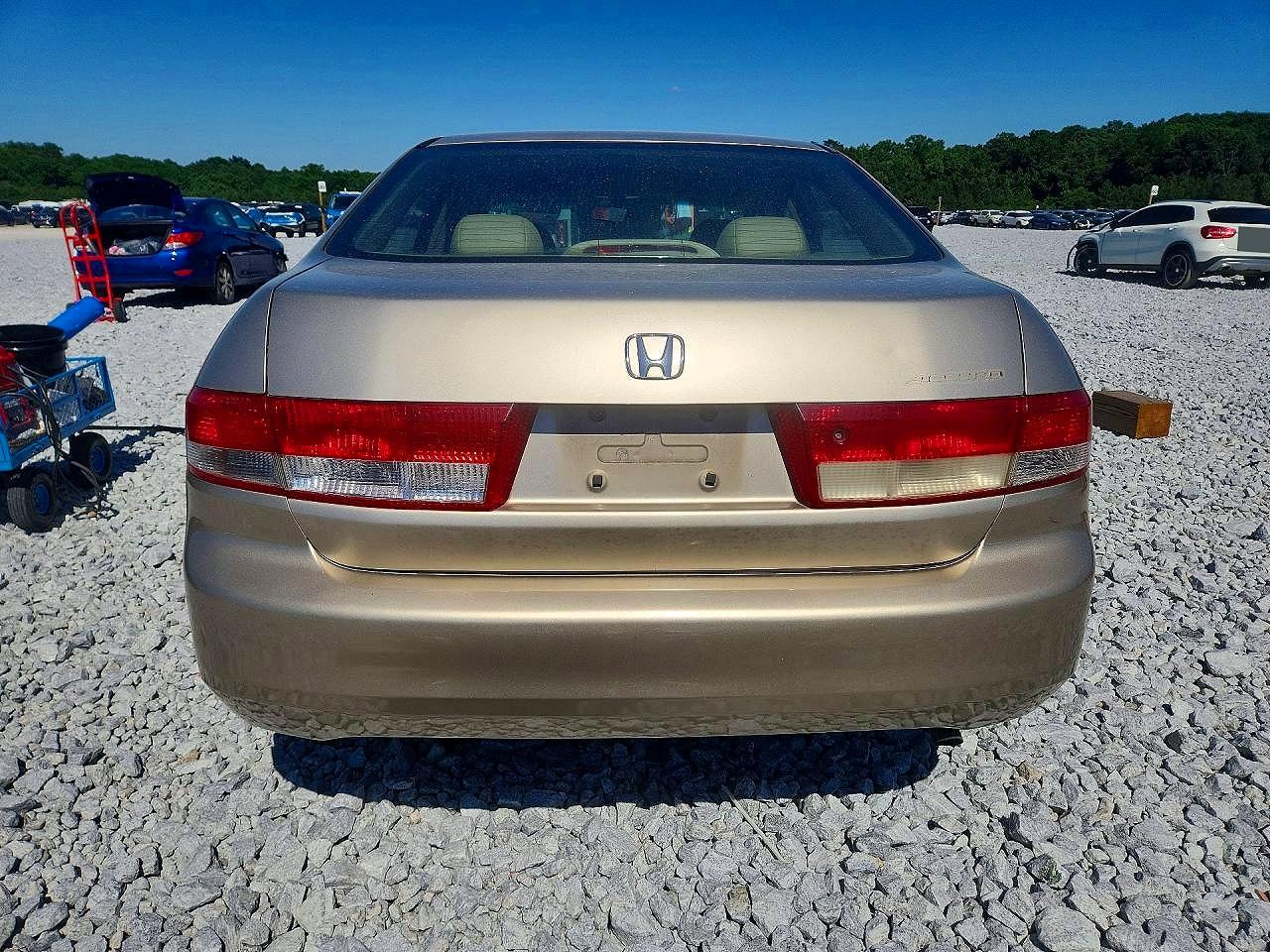 2003 Honda Accord Ex Cream vin: 1HGCM66513A003979
