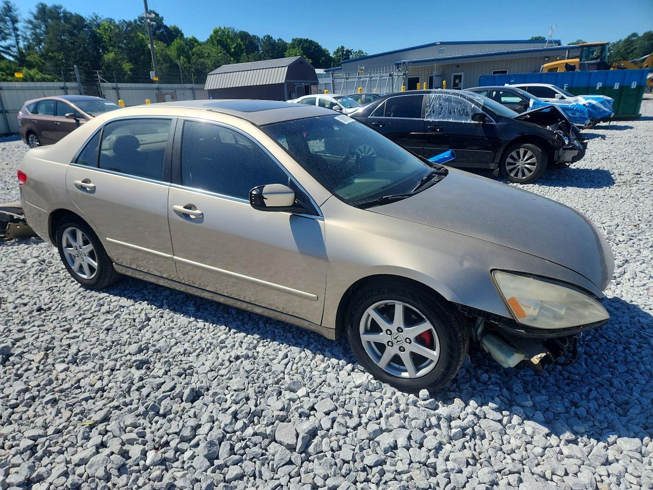 2003 Honda Accord Ex Cream vin: 1HGCM66513A003979
