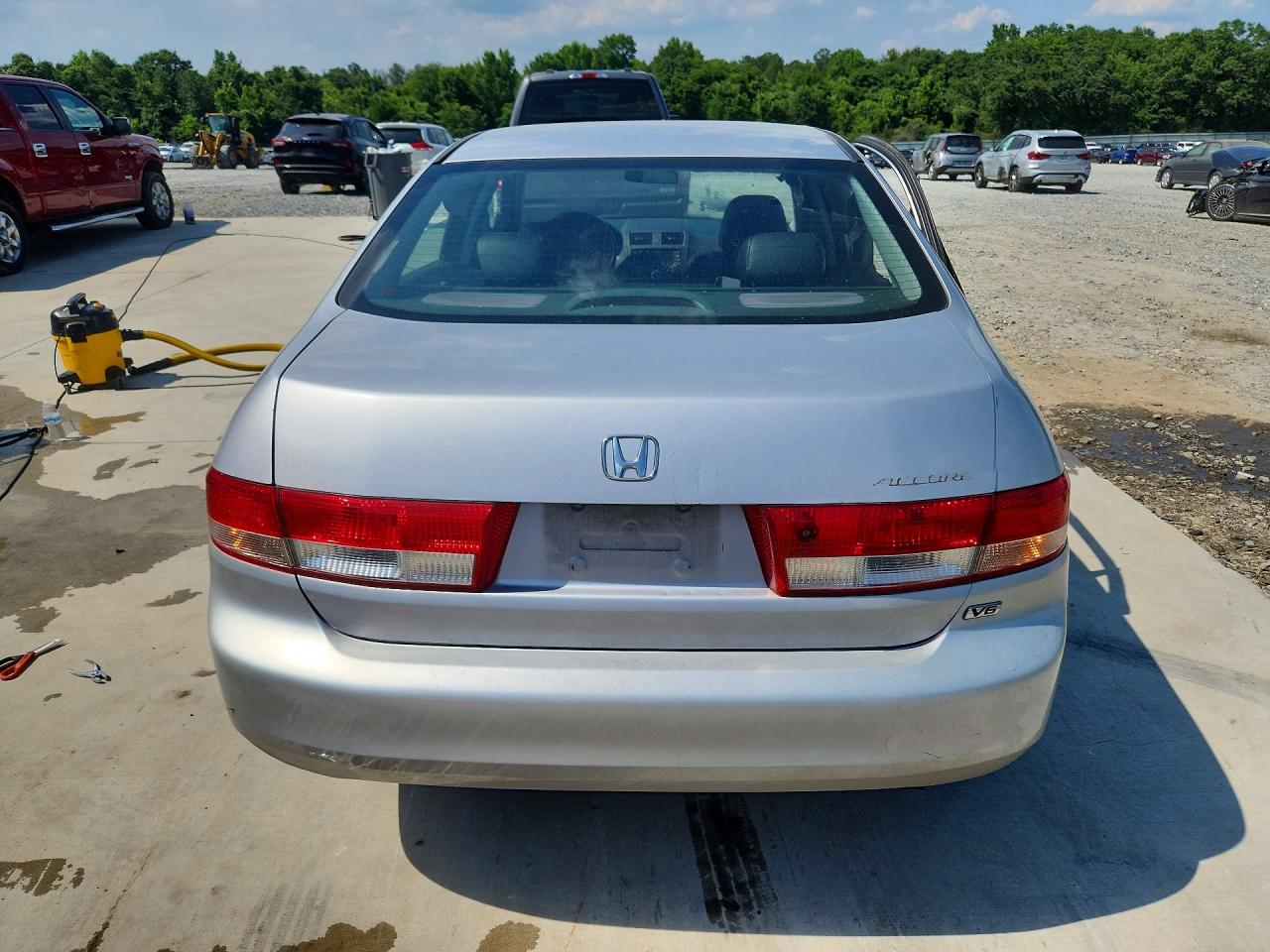 2003 Honda Accord Ex Silver vin: 1HGCM66513A031328