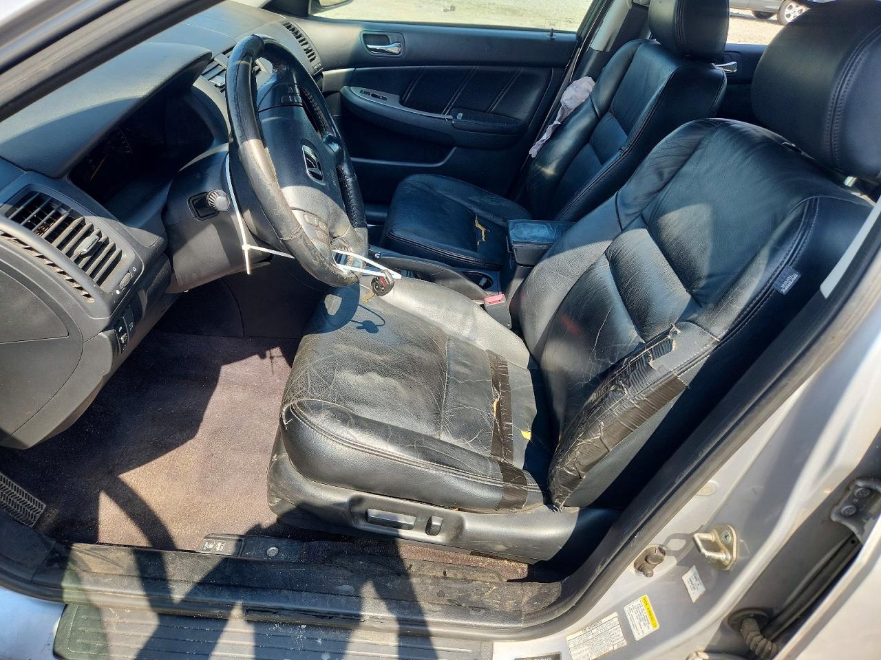 2003 Honda Accord Ex Silver vin: 1HGCM66513A031328