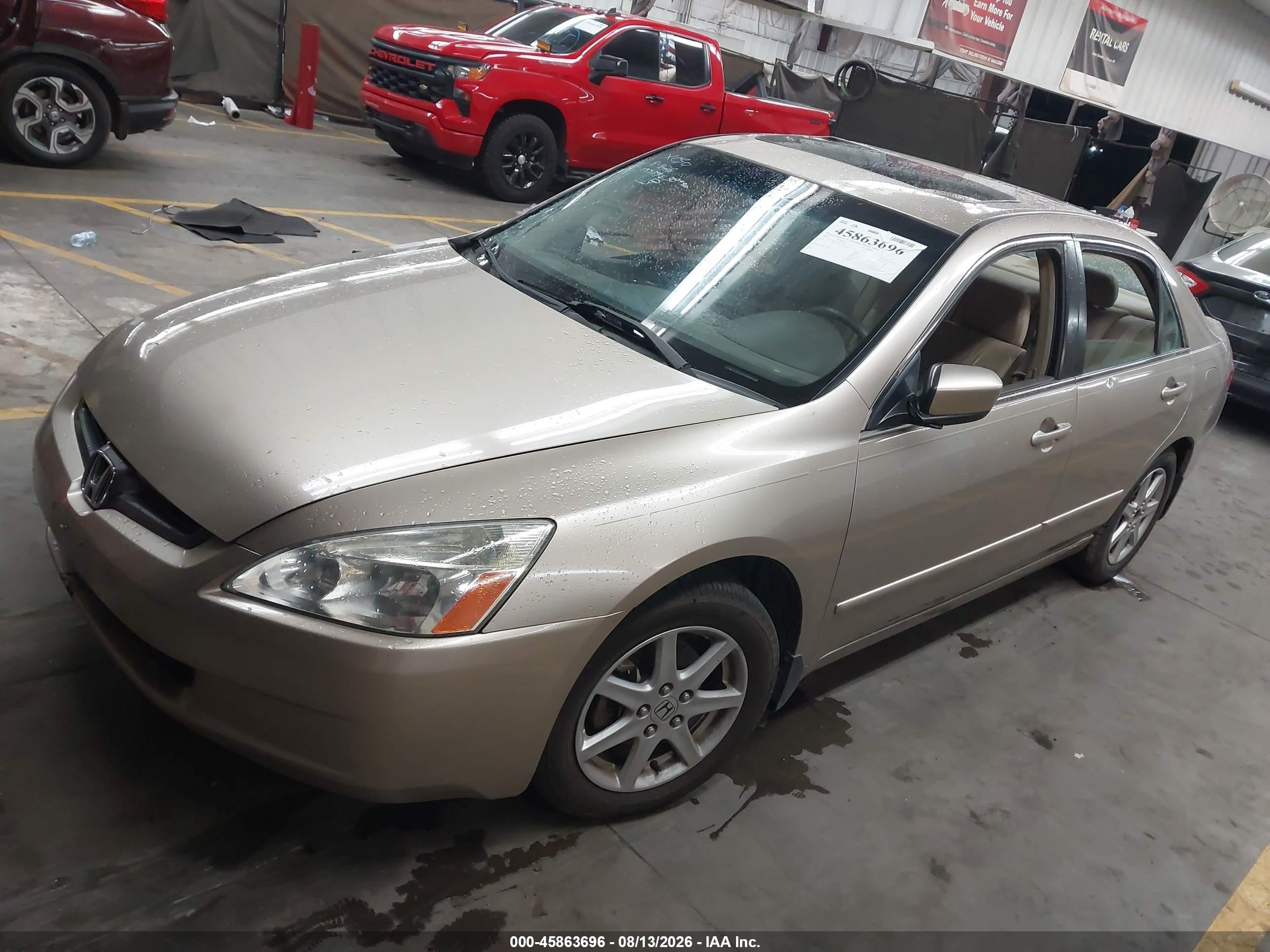 2003 Honda Accord 3.0 Ex Brown vin: 1HGCM66513A079198