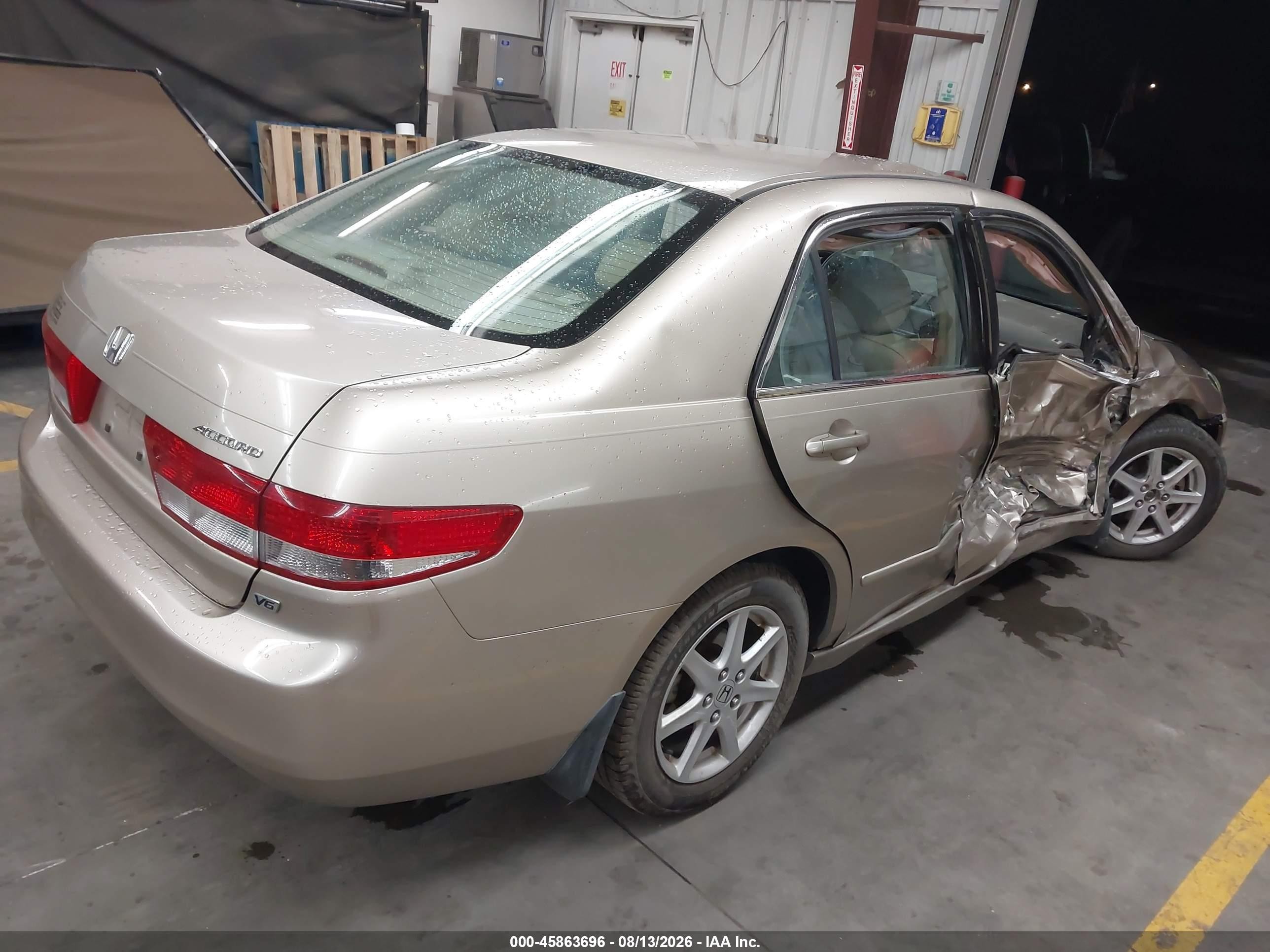 2003 Honda Accord 3.0 Ex Brown vin: 1HGCM66513A079198