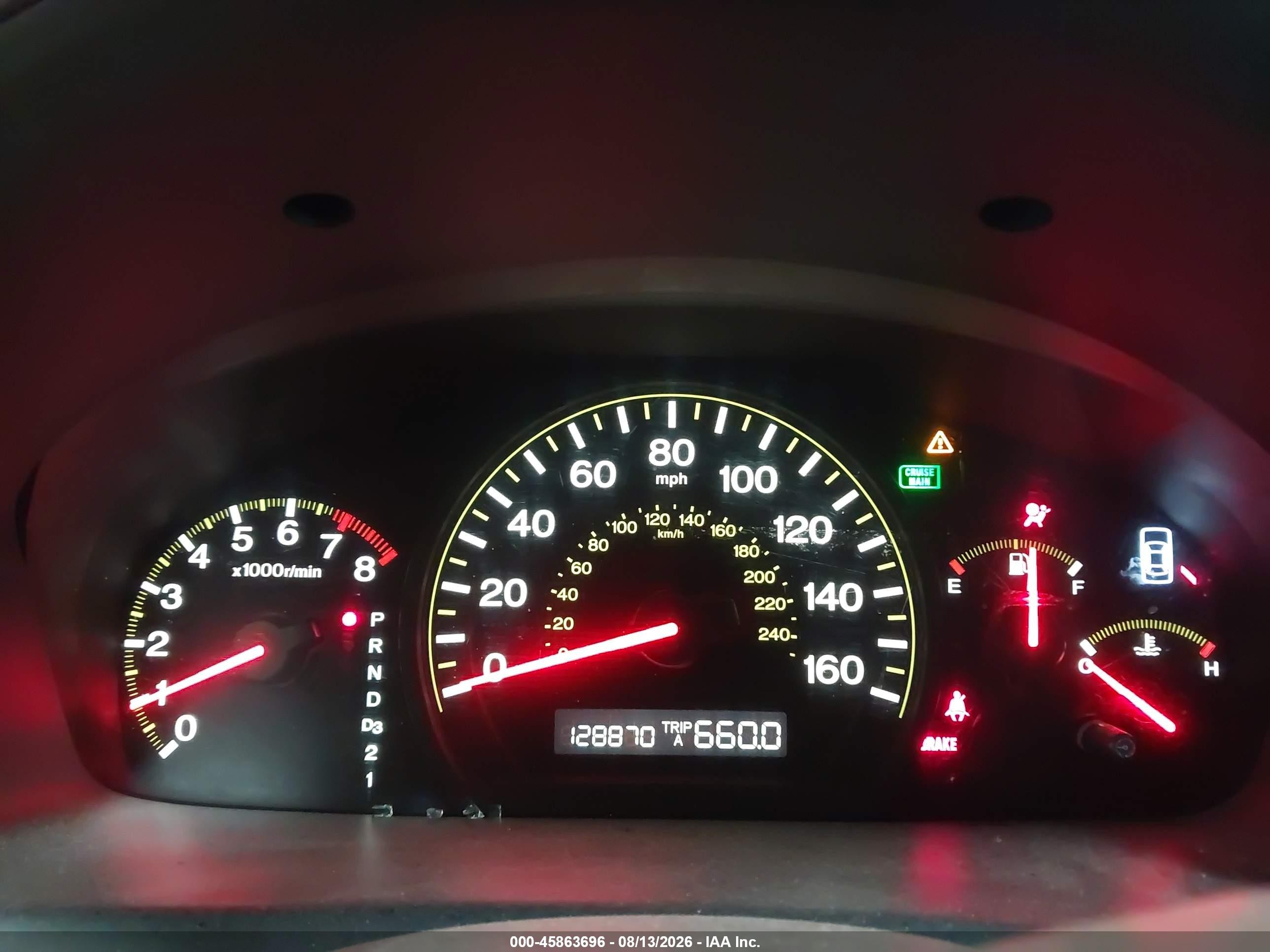 2003 Honda Accord 3.0 Ex Brown vin: 1HGCM66513A079198