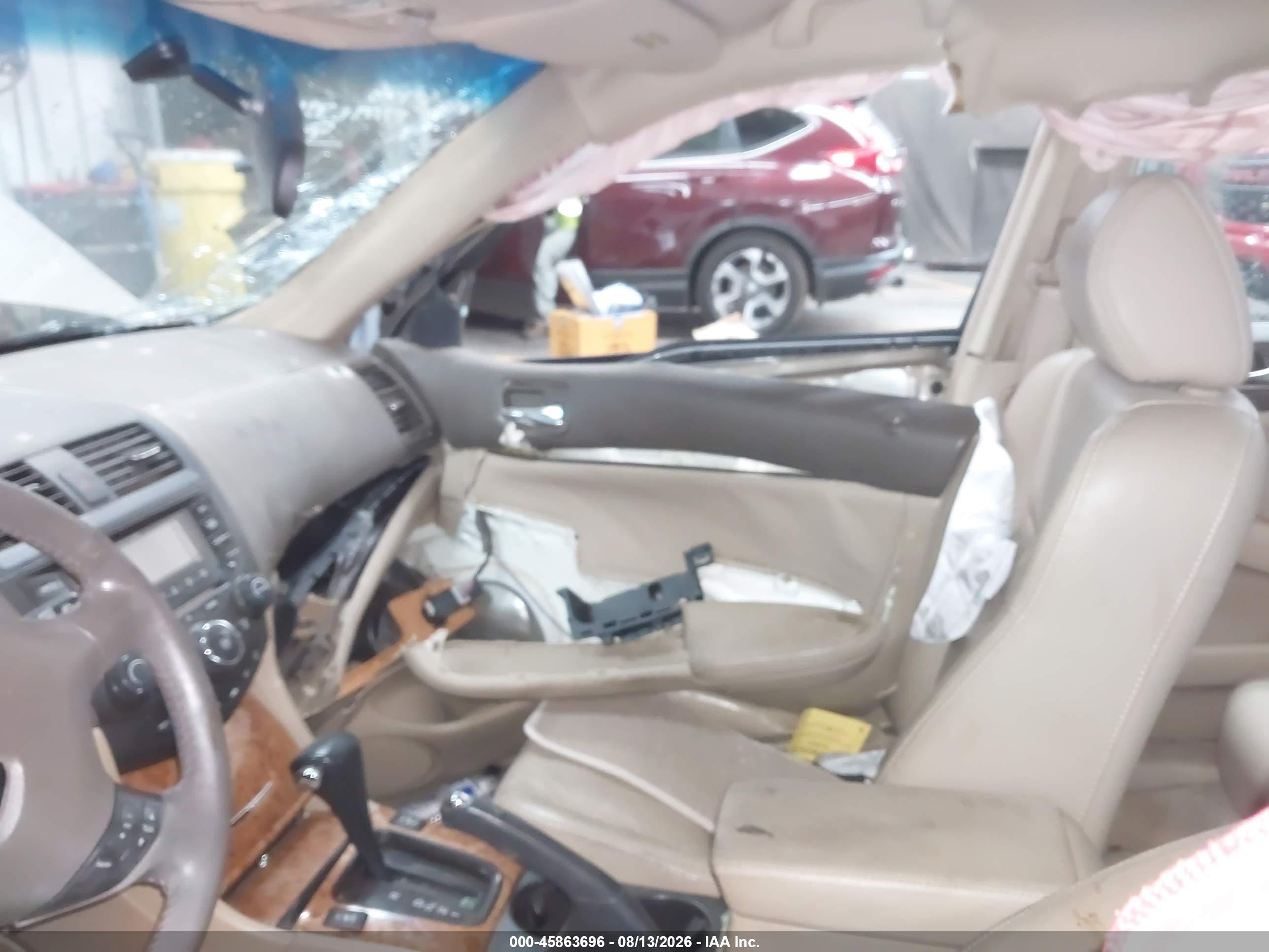 2003 Honda Accord 3.0 Ex Brown vin: 1HGCM66513A079198