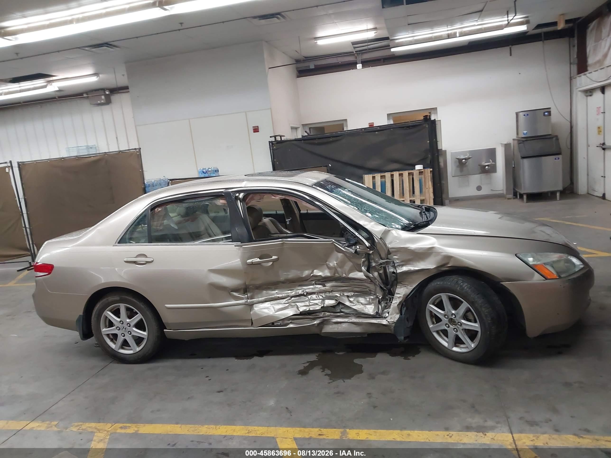 2003 Honda Accord 3.0 Ex Brown vin: 1HGCM66513A079198