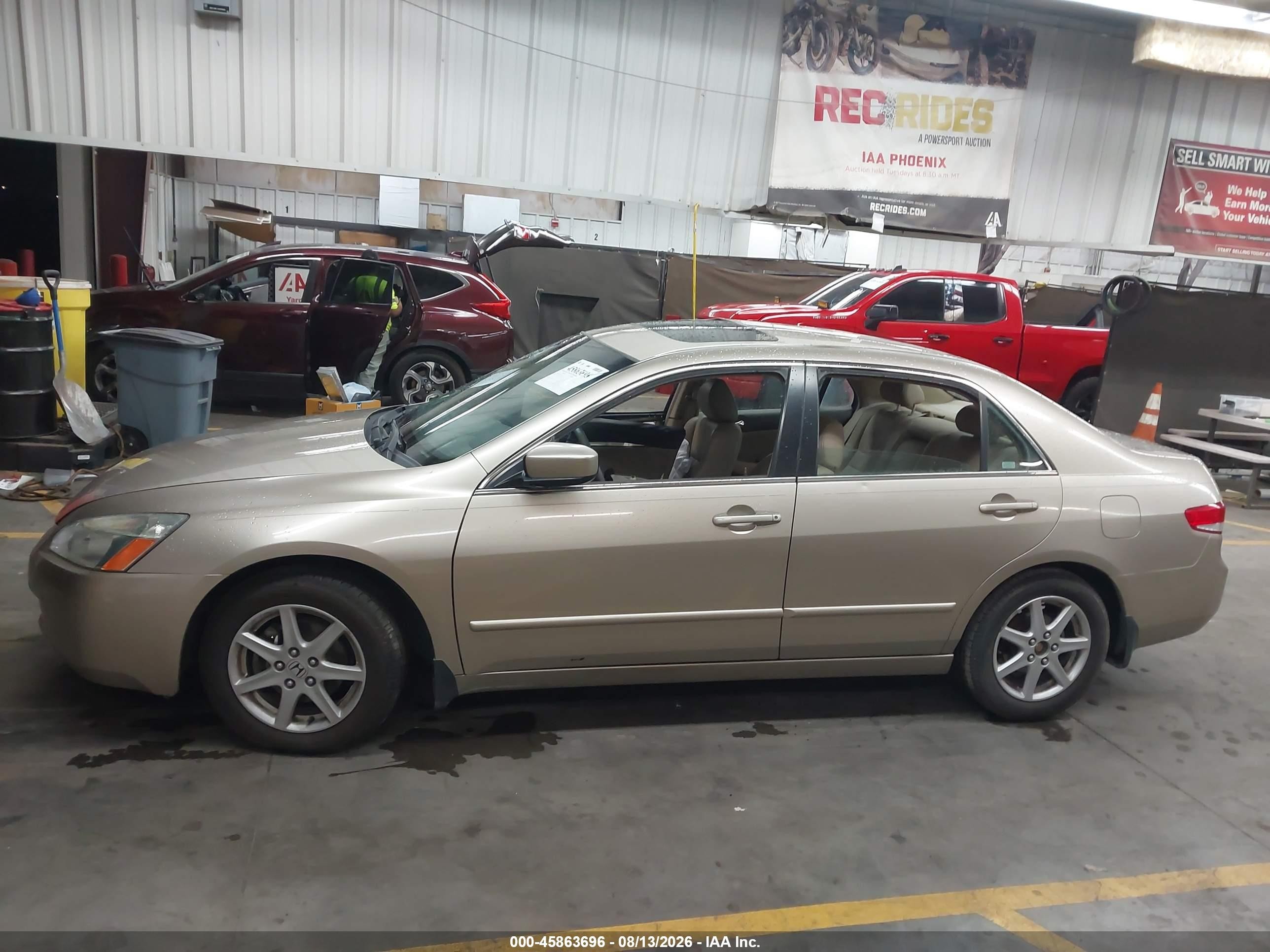 2003 Honda Accord 3.0 Ex Brown vin: 1HGCM66513A079198