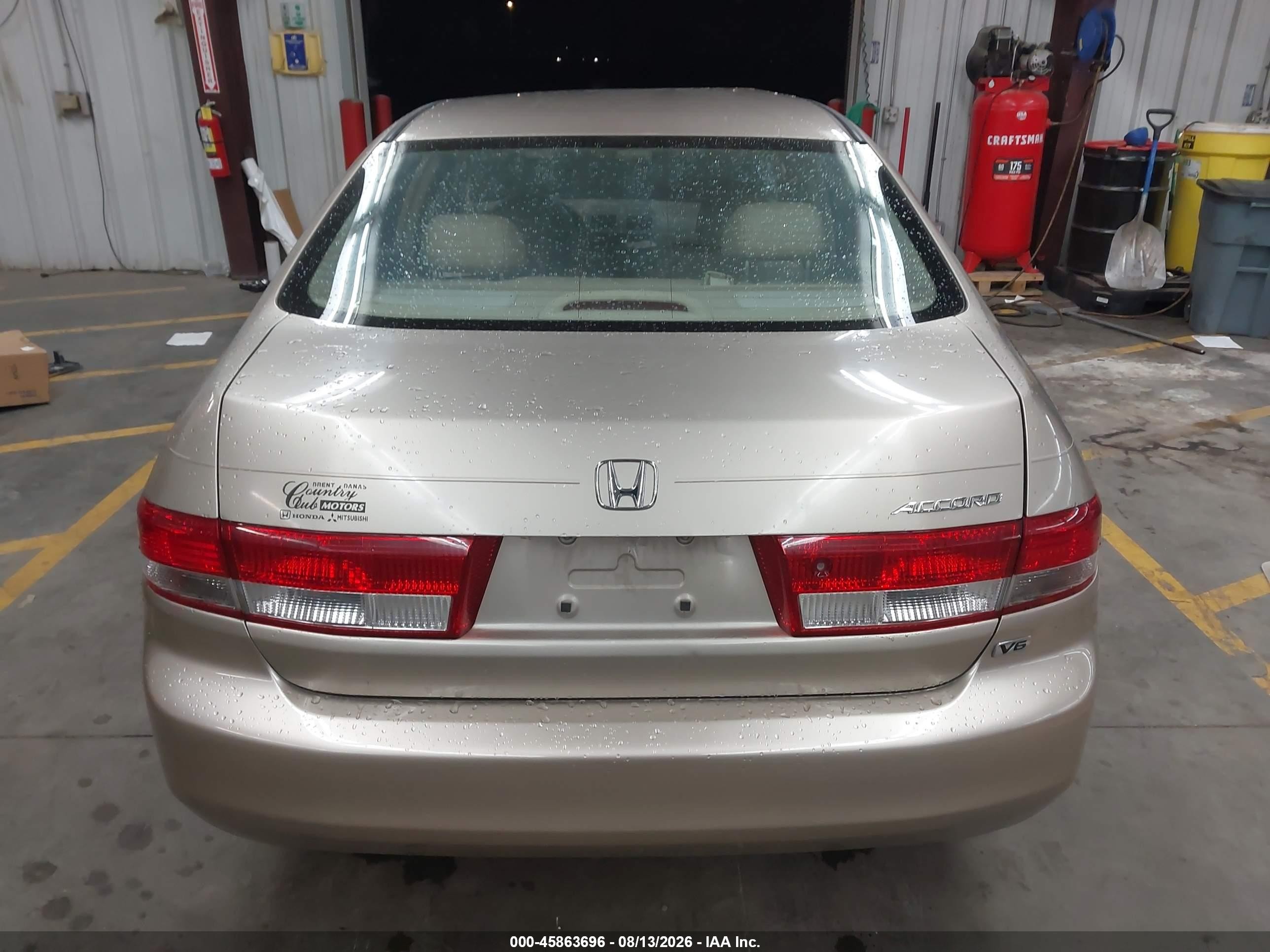 2003 Honda Accord 3.0 Ex Brown vin: 1HGCM66513A079198