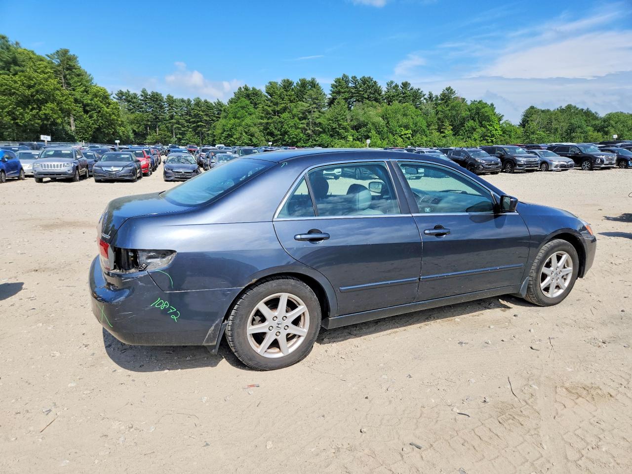 2003 Honda Accord Ex Gray vin: 1HGCM66513A091626