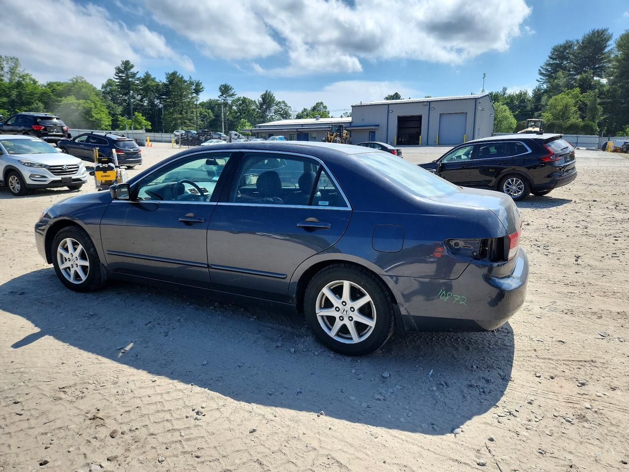 2003 Honda Accord Ex Gray vin: 1HGCM66513A091626