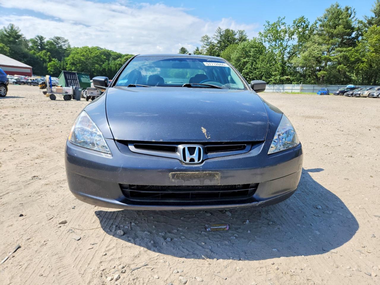 2003 Honda Accord Ex Gray vin: 1HGCM66513A091626