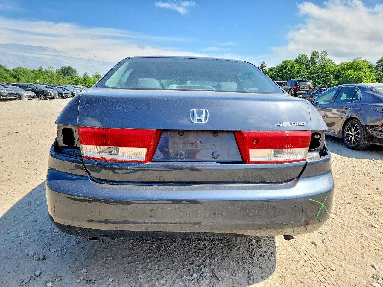 2003 Honda Accord Ex Gray vin: 1HGCM66513A091626