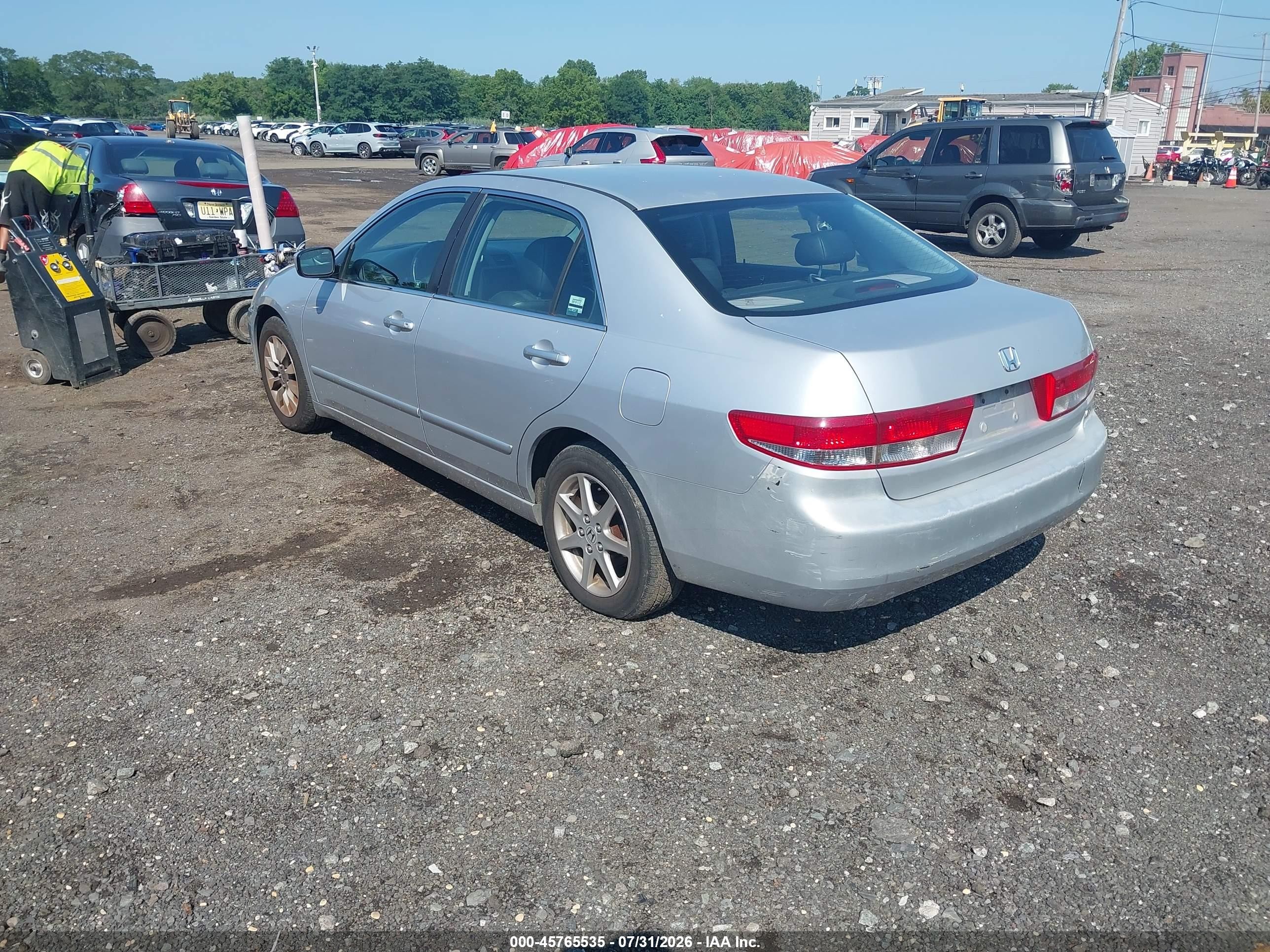 2003 Honda Accord 3.0 Ex Серебряный vin: 1HGCM66513A101460