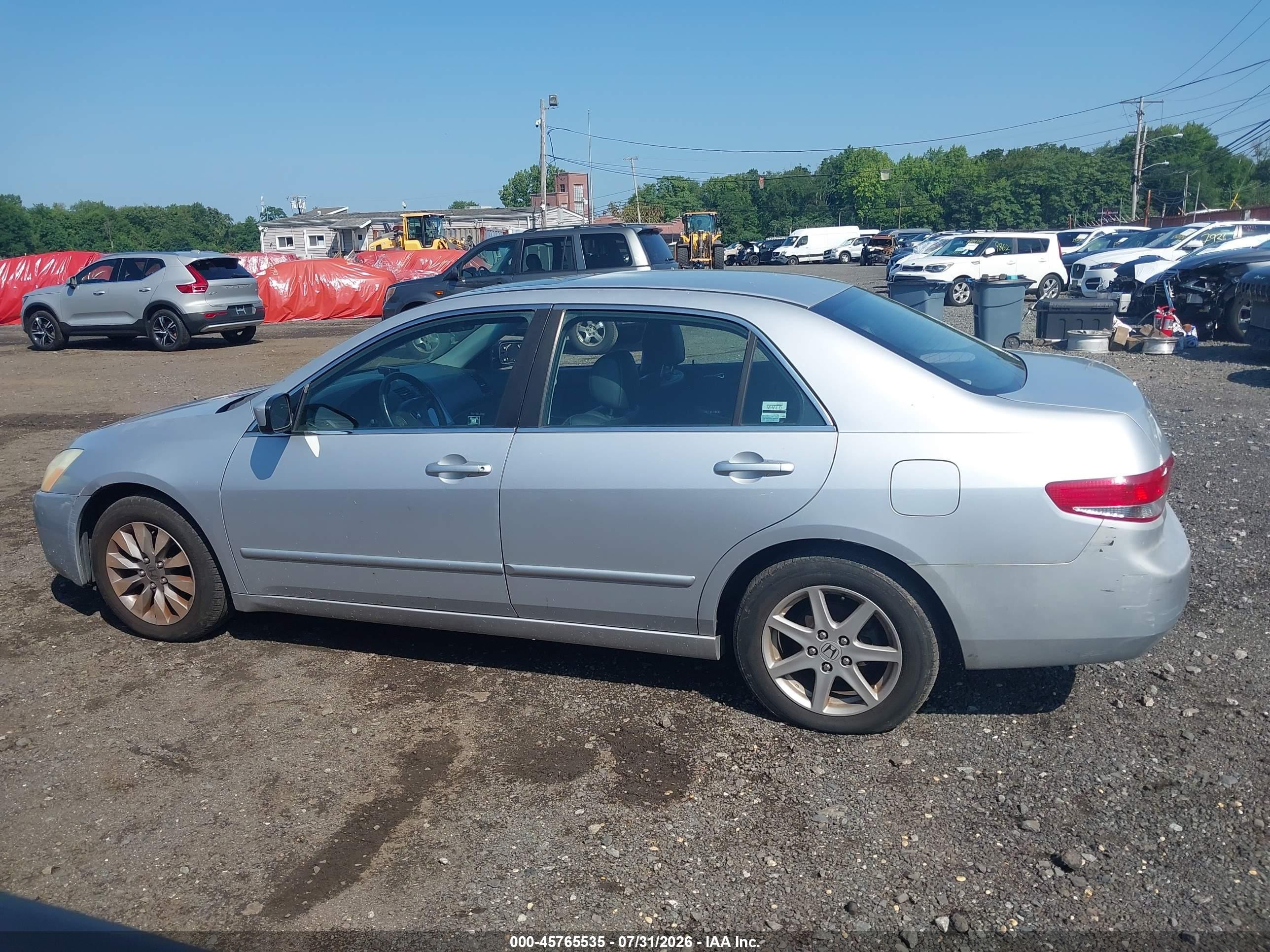 2003 Honda Accord 3.0 Ex Серебряный vin: 1HGCM66513A101460