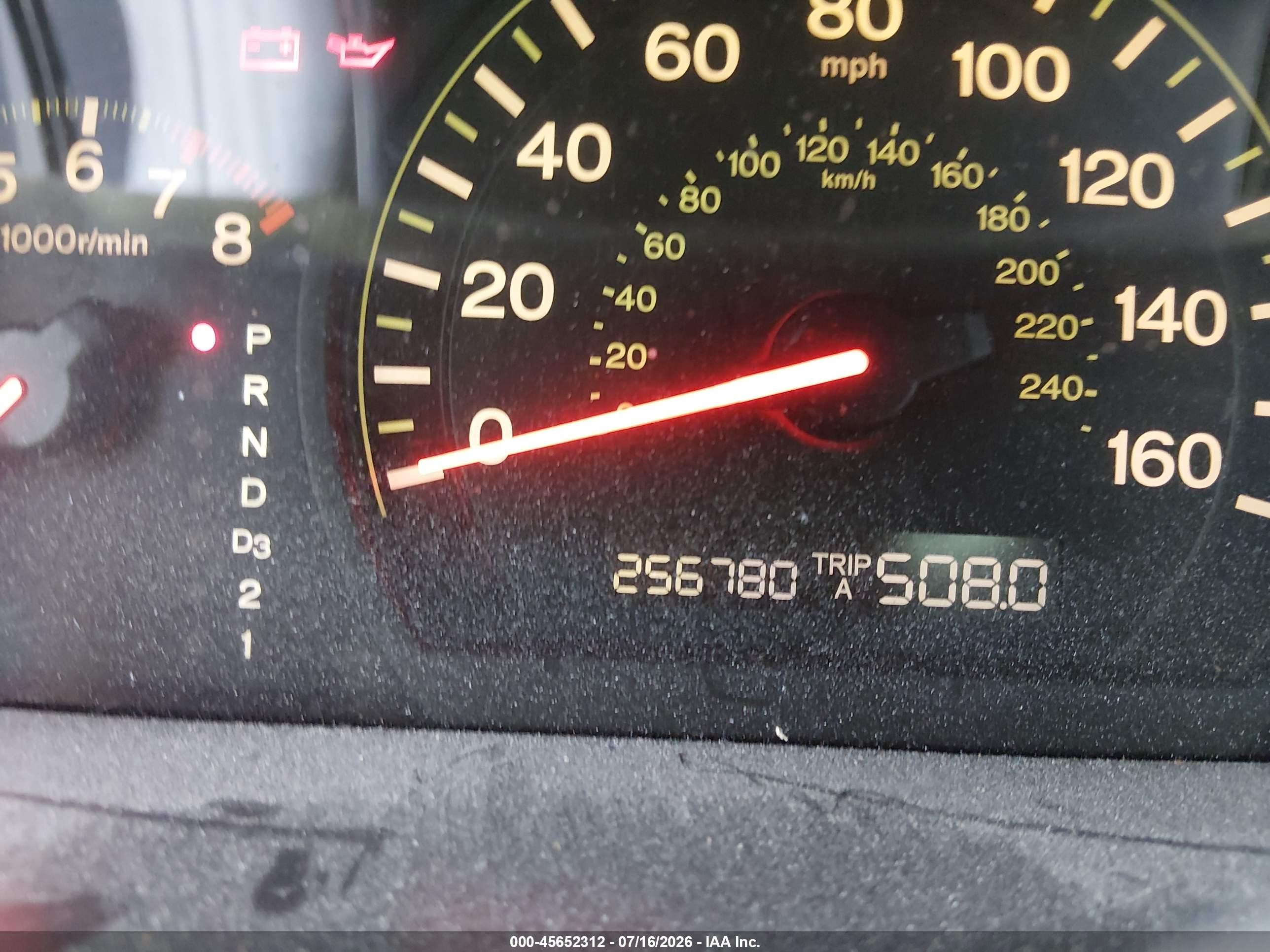 2004 Honda Accord 3.0 Ex Burgundy vin: 1HGCM66514A005619