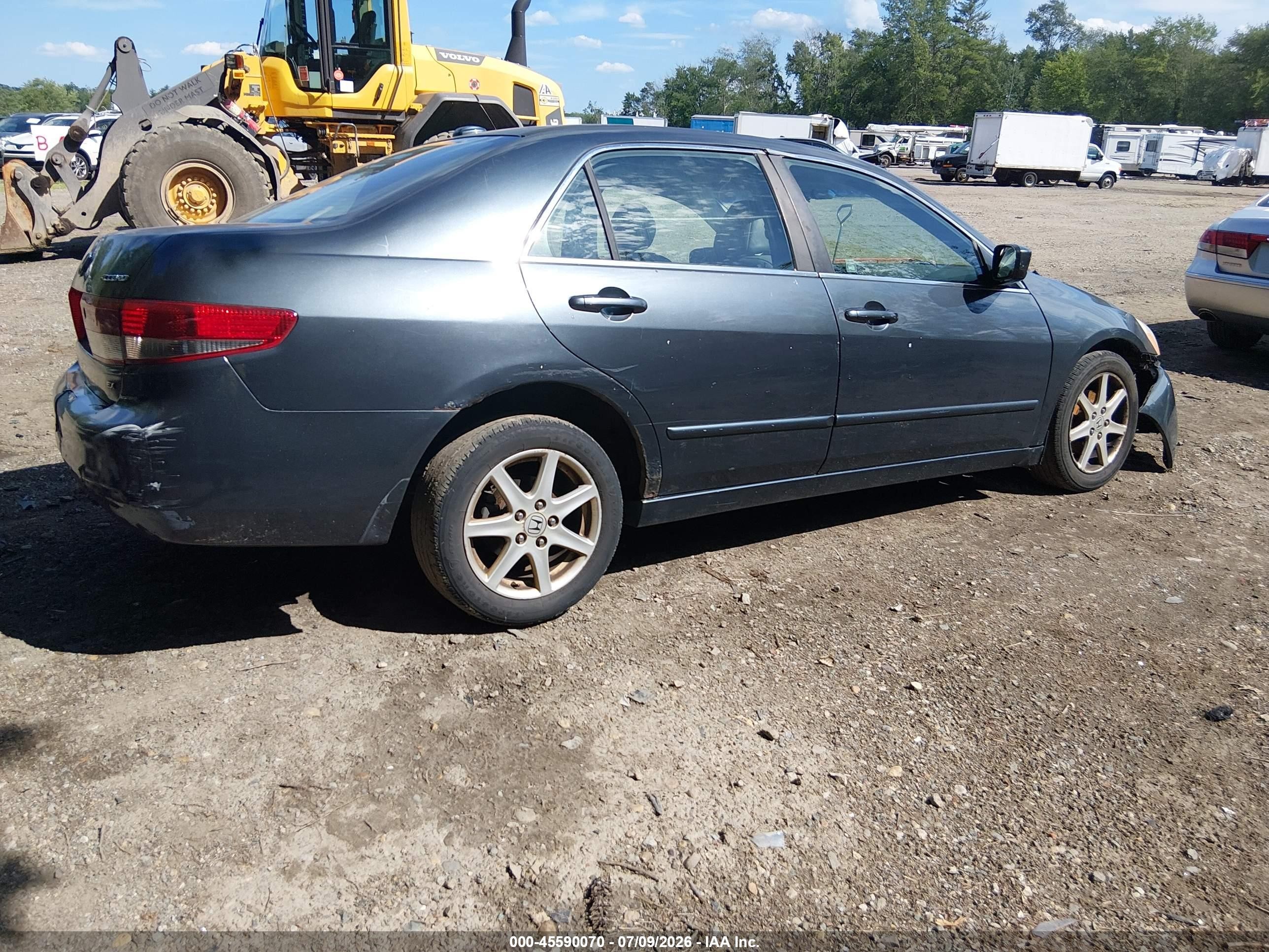 2004 Honda Accord 3.0 Ex Blue vin: 1HGCM66514A005975
