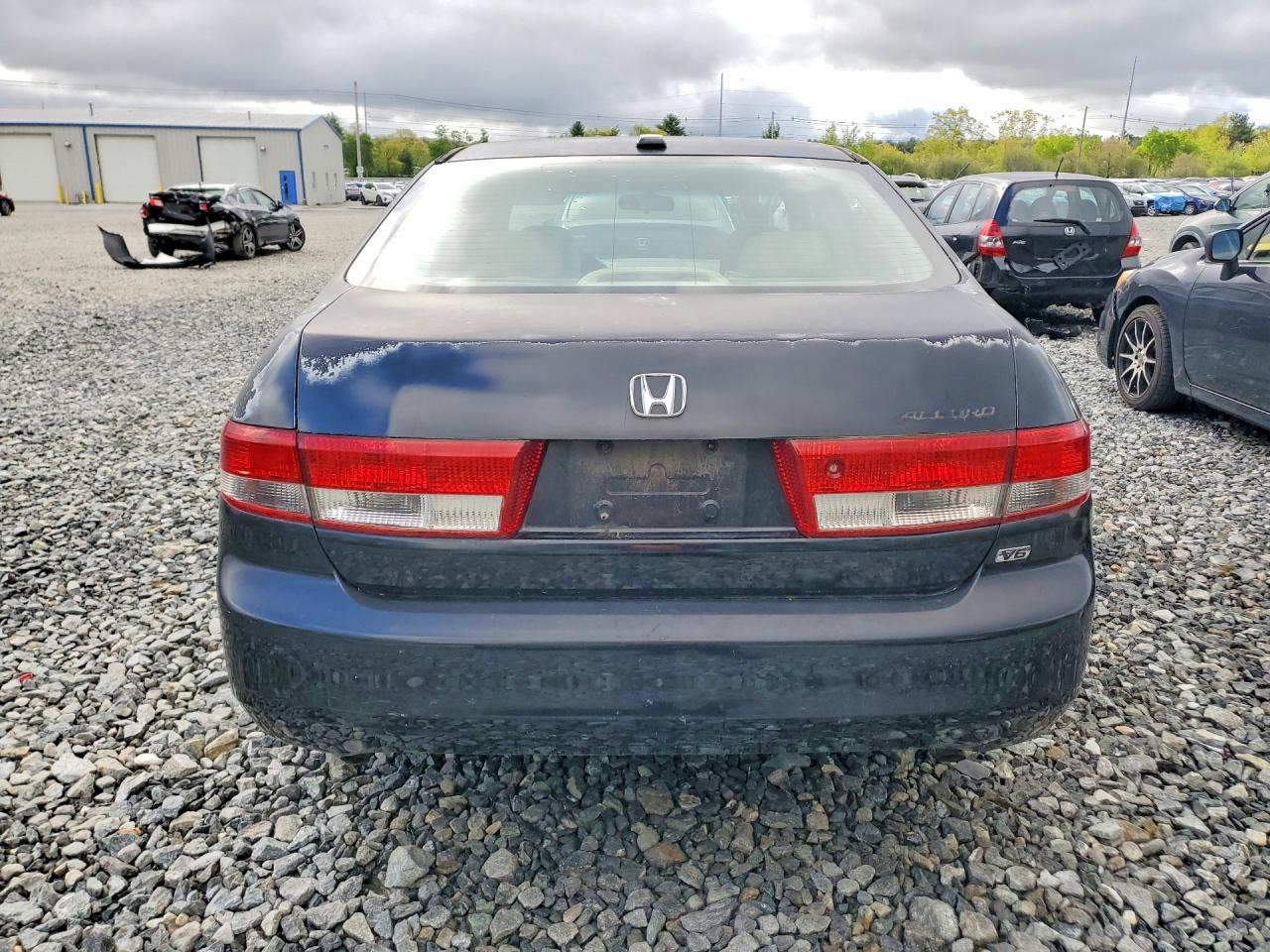 2004 Honda Accord Ex Серый vin: 1HGCM66514A017141