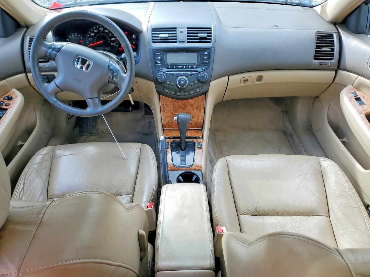 2004 Honda Accord Ex Серый vin: 1HGCM66514A017141