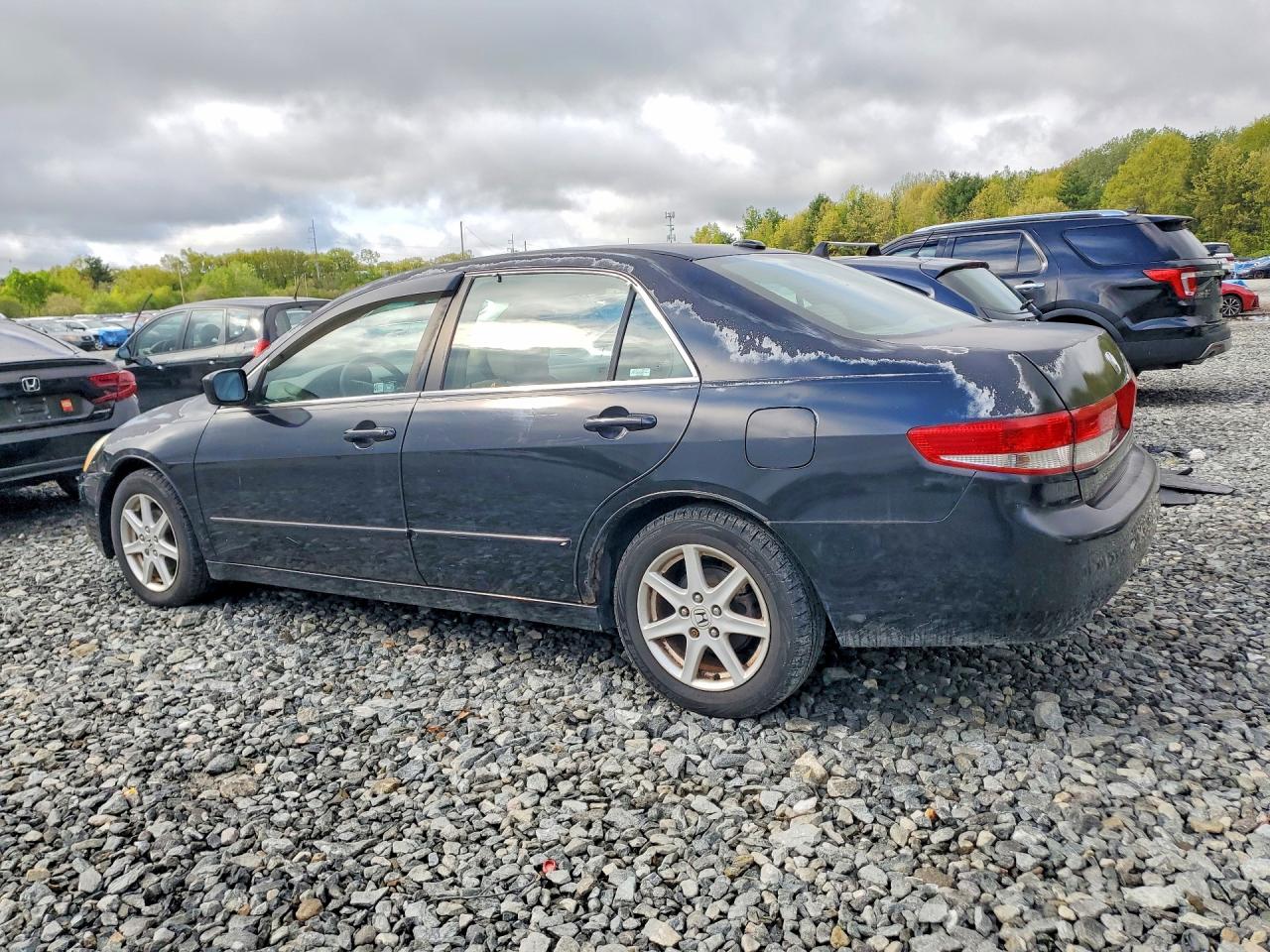 2004 Honda Accord Ex Серый vin: 1HGCM66514A017141