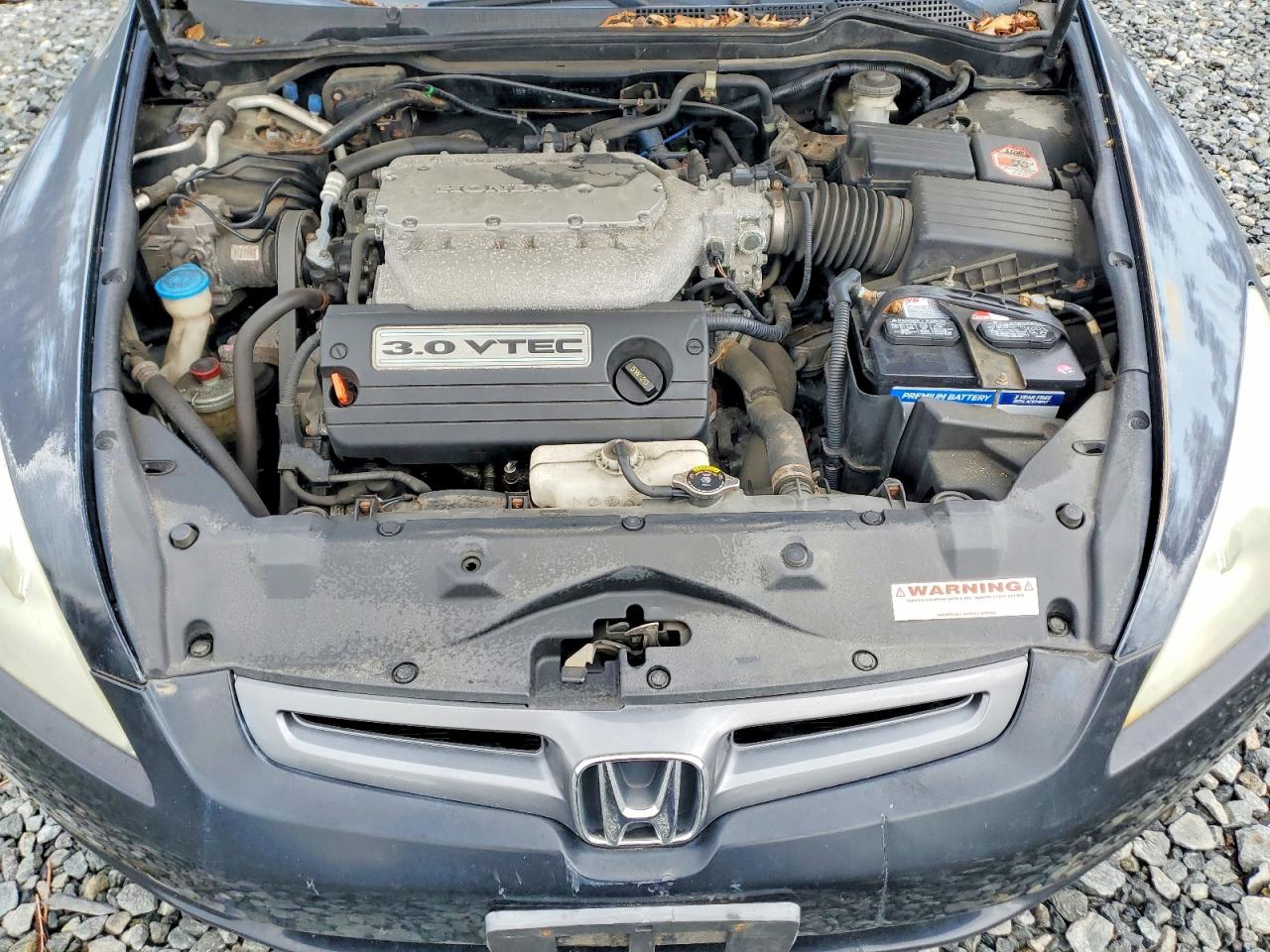 2004 Honda Accord Ex Серый vin: 1HGCM66514A017141