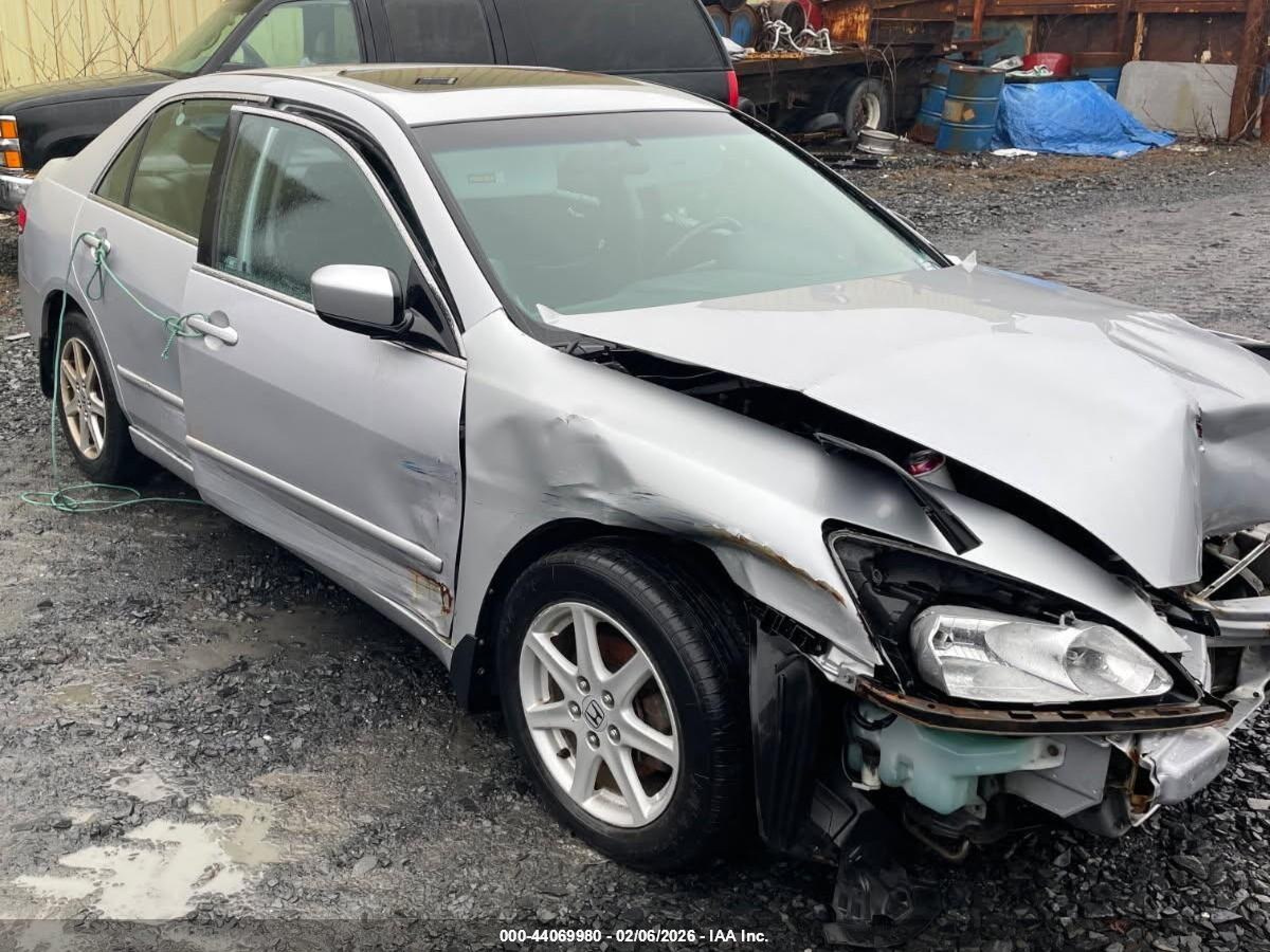 2004 Honda Accord 3.0 Ex Silver vin: 1HGCM66514A021674