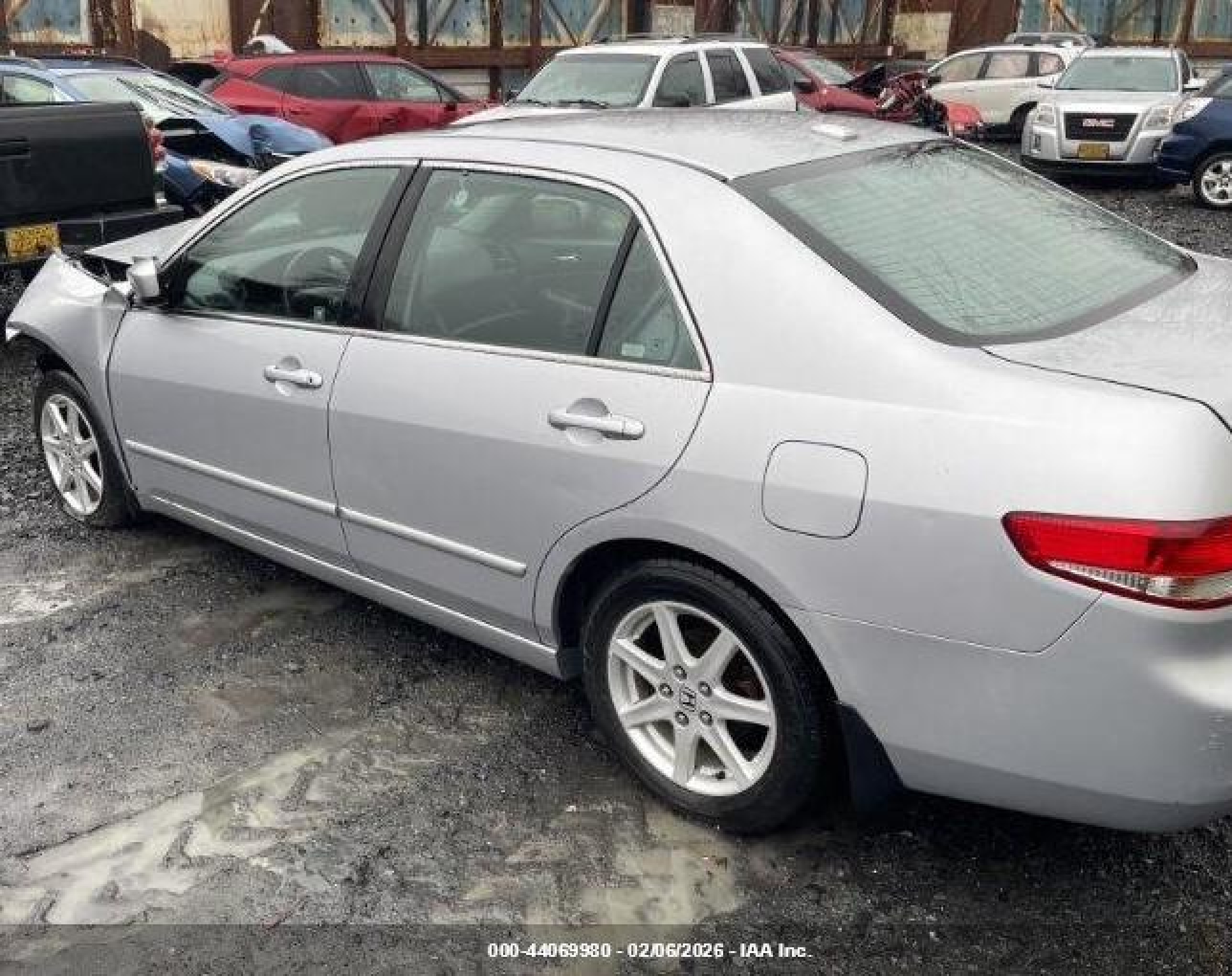 2004 Honda Accord 3.0 Ex Silver vin: 1HGCM66514A021674