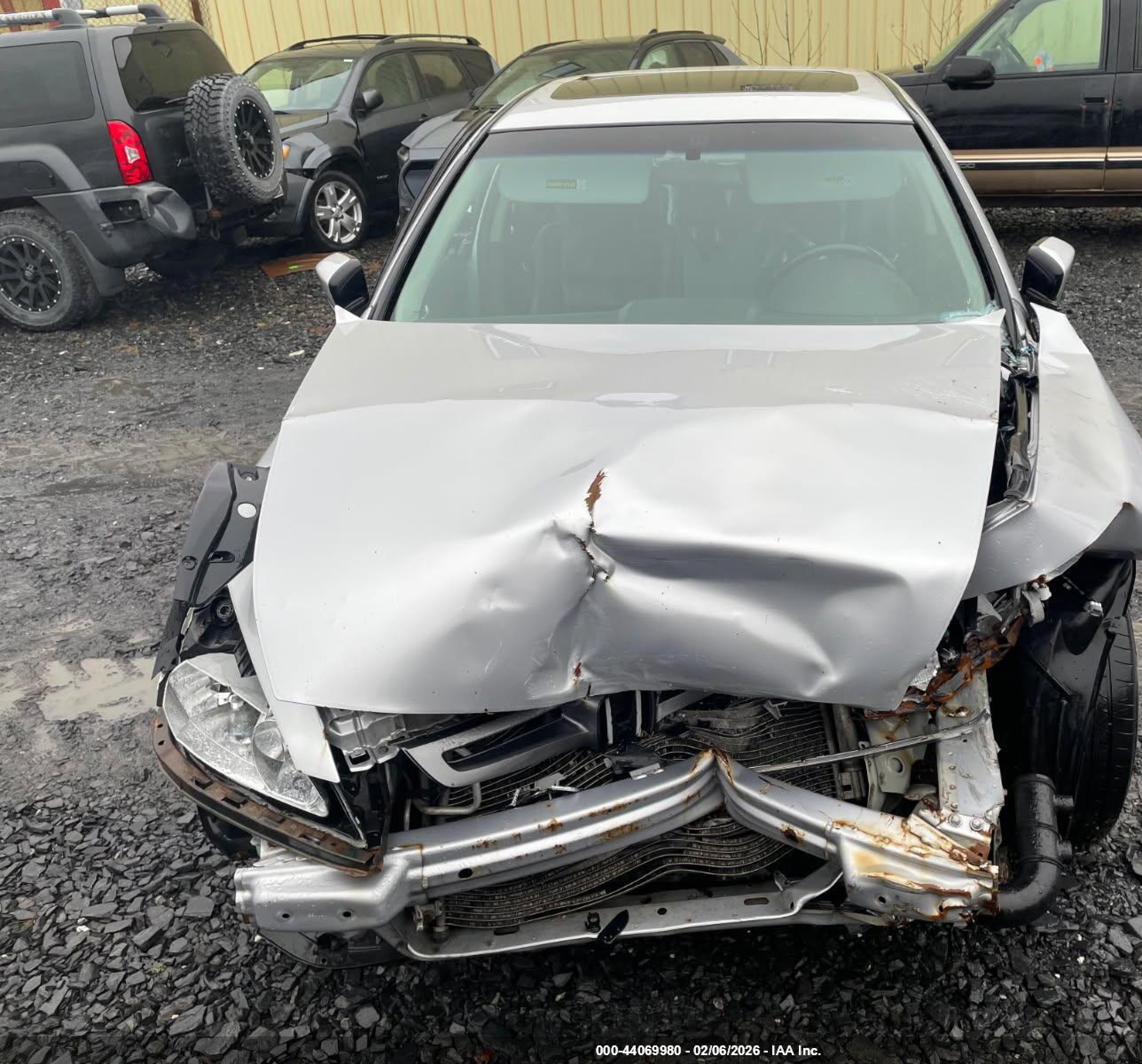 2004 Honda Accord 3.0 Ex Silver vin: 1HGCM66514A021674