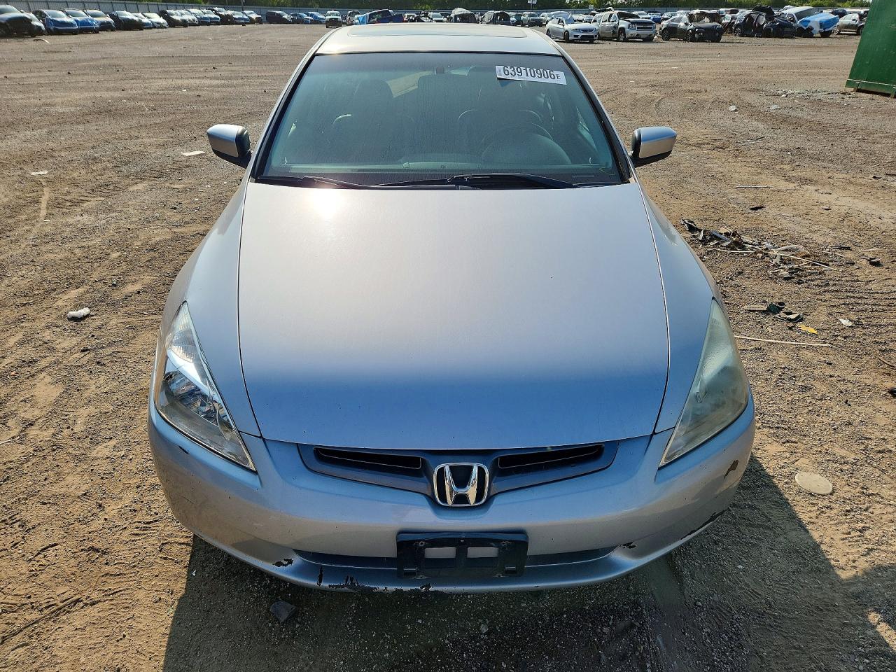 2004 Honda Accord Ex Серебряный vin: 1HGCM66514A031153