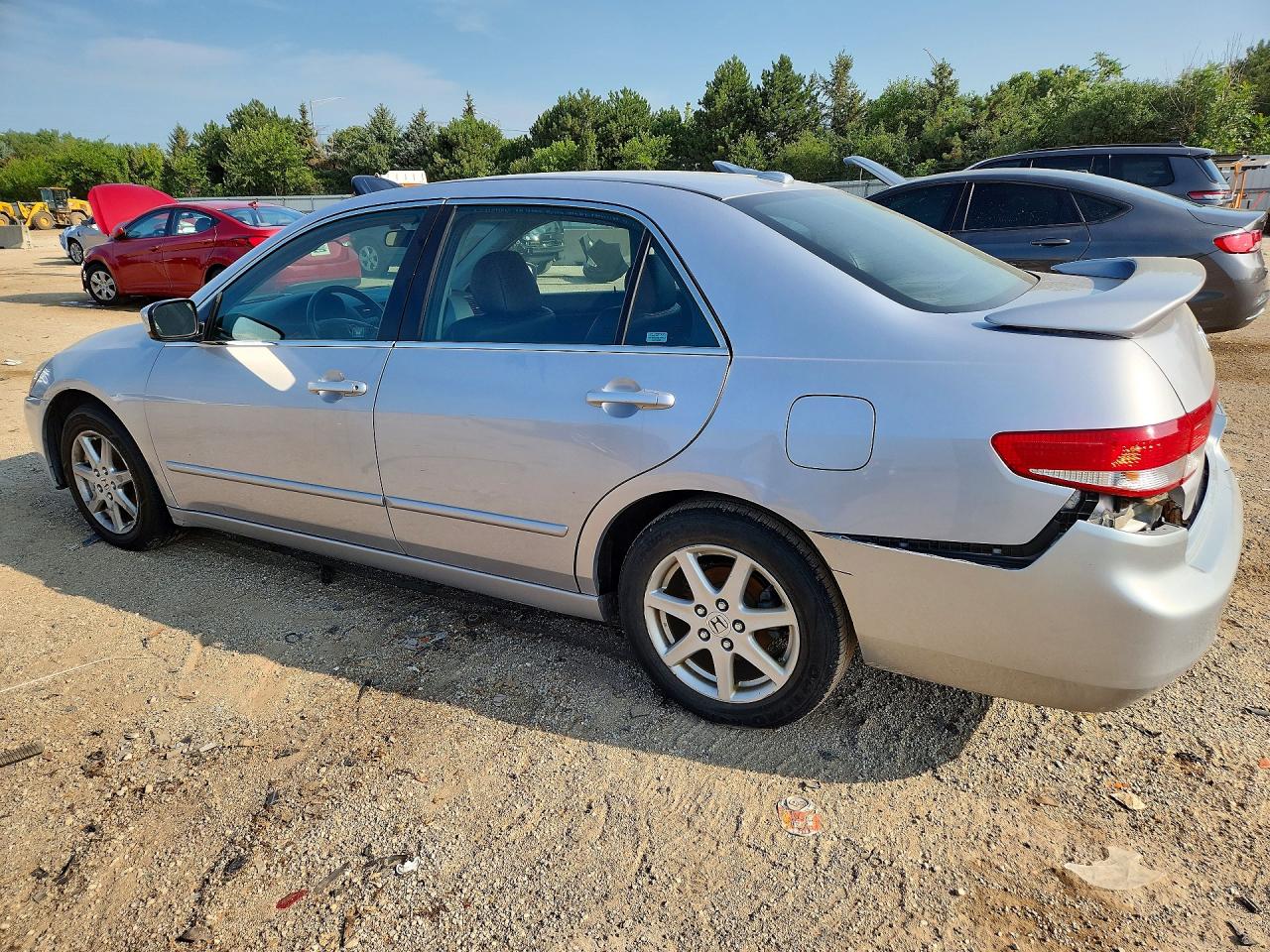 2004 Honda Accord Ex Серебряный vin: 1HGCM66514A031153