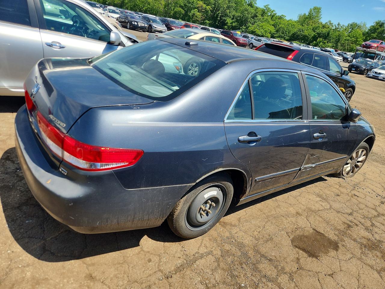 2004 Honda Accord Gray vin: 1HGCM66514A052908