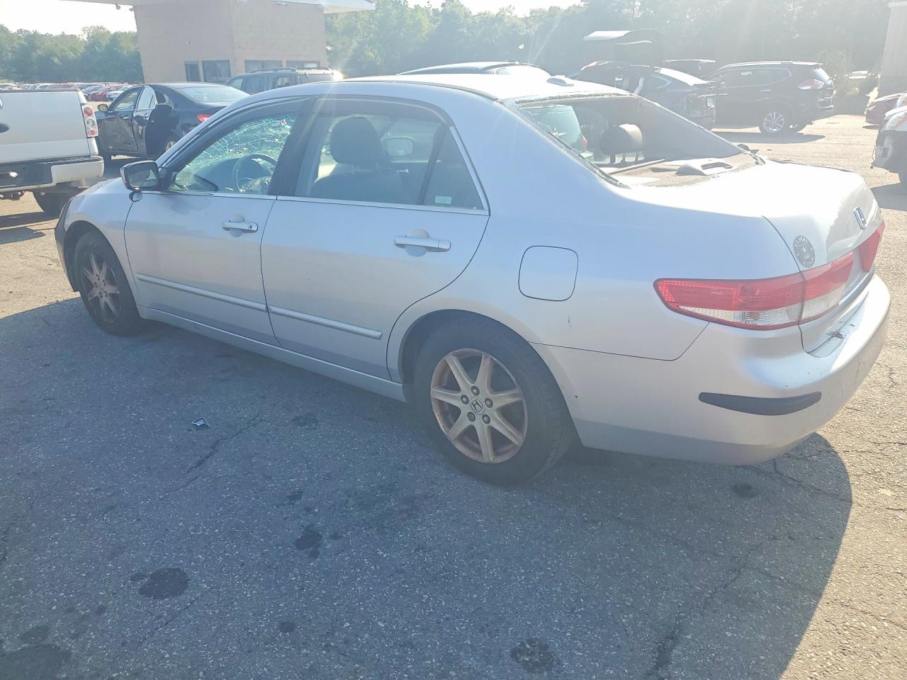 2004 Honda Accord Ex Silver vin: 1HGCM66514A063780