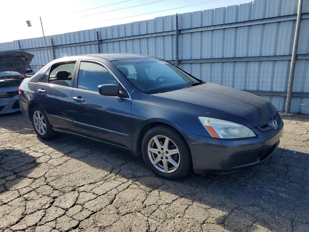 2004 Honda Accord Ex Blue vin: 1HGCM66514A096021