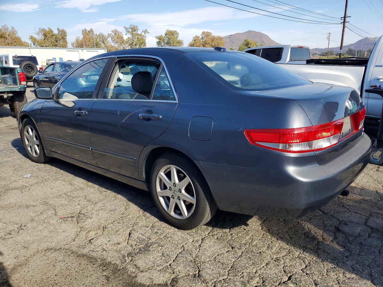 2004 Honda Accord Ex Blue vin: 1HGCM66514A096021