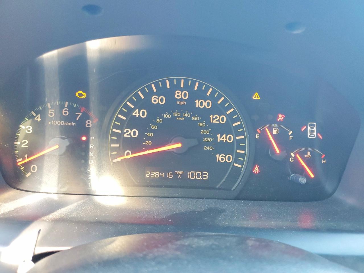 2004 Honda Accord Ex Blue vin: 1HGCM66514A096021