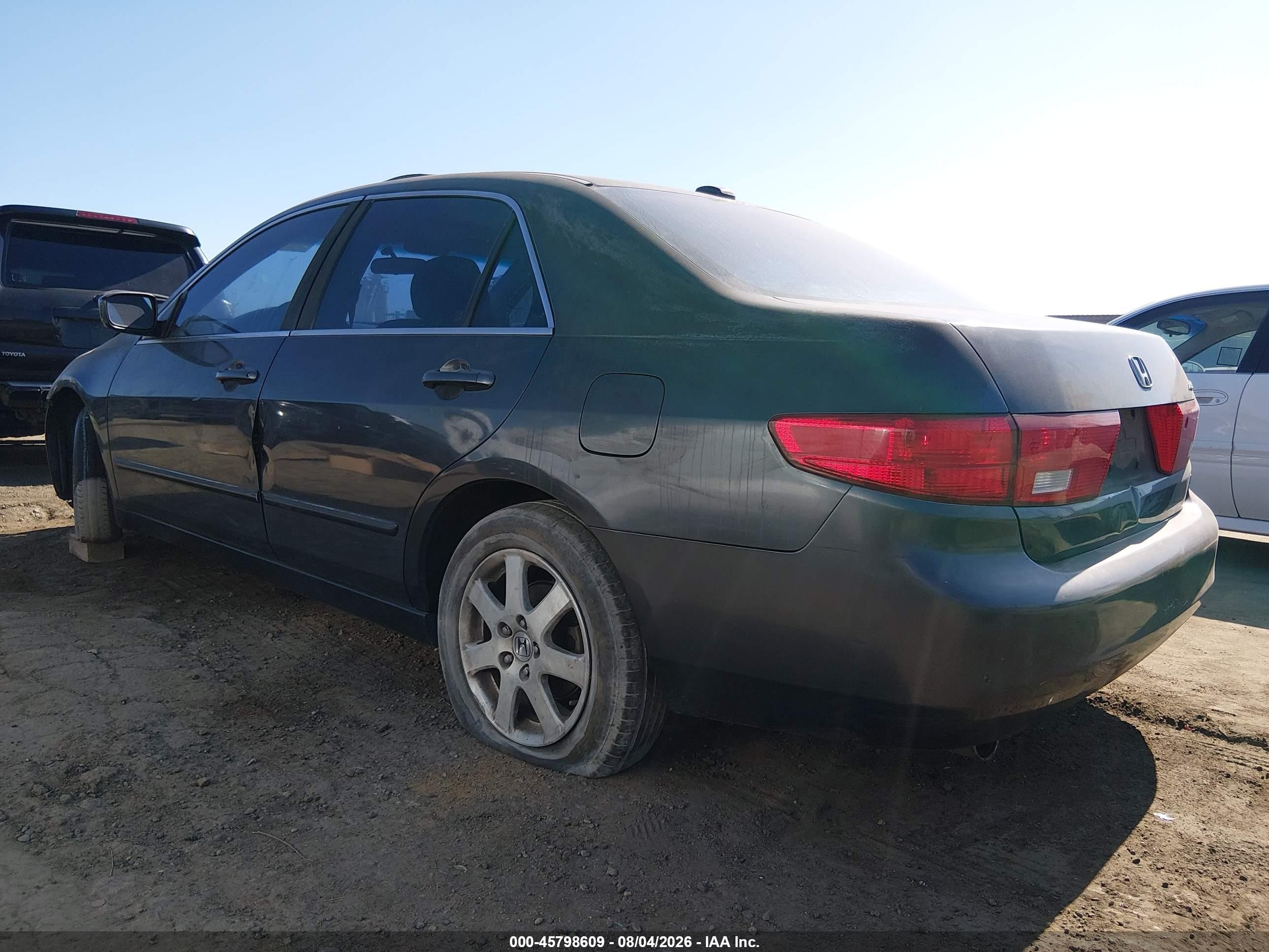 2005 Honda Accord 3.0 Ex Gray vin: 1HGCM66515A003032