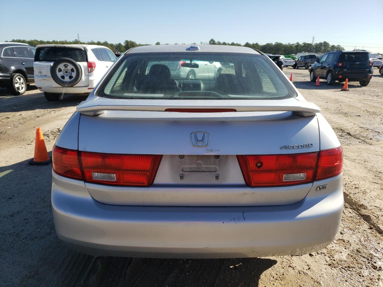 2005 Honda Accord Ex Silver vin: 1HGCM66515A005332