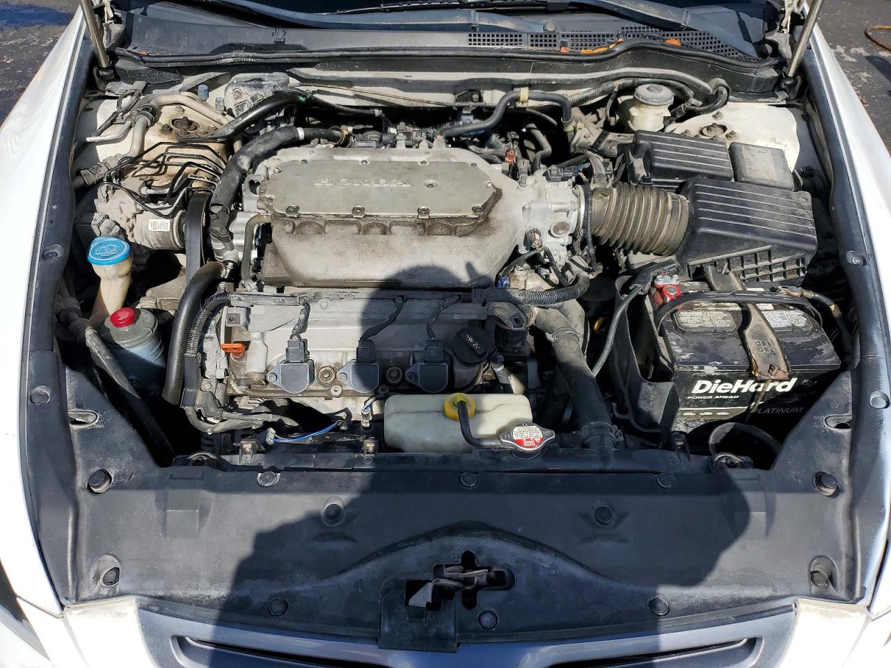 2005 Honda Accord Lx White vin: 1HGCM66515A006013