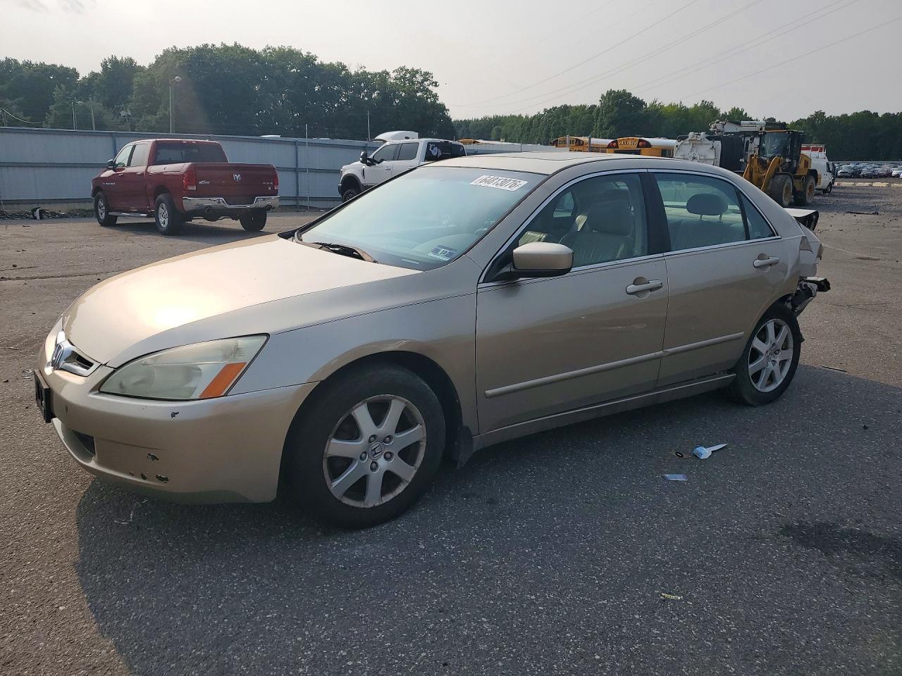 2005 Honda Accord Ex Silver vin: 1HGCM66515A007002