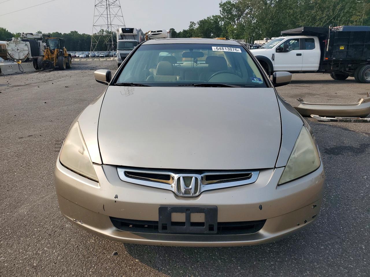 2005 Honda Accord Ex Silver vin: 1HGCM66515A007002