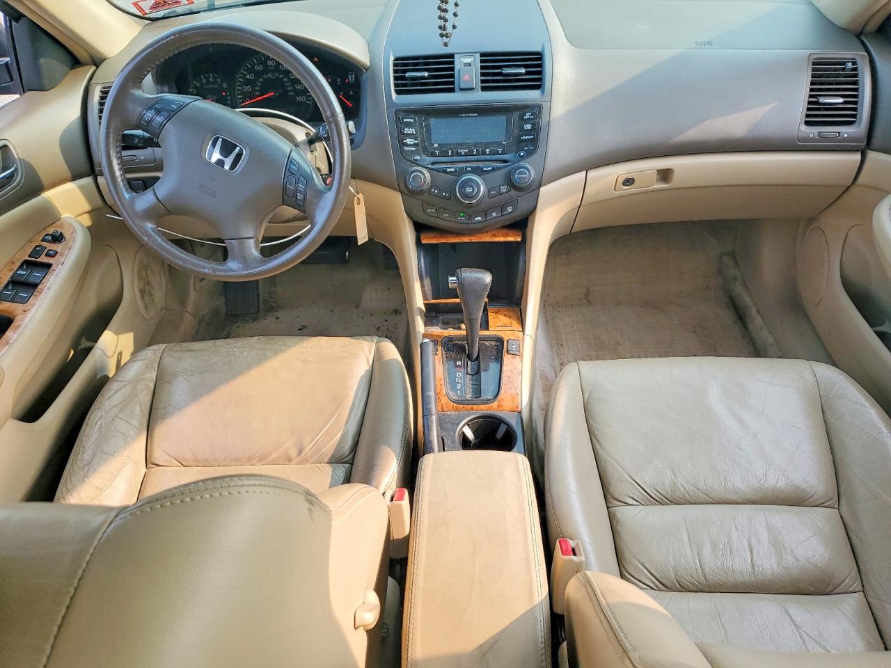 2005 Honda Accord Ex Silver vin: 1HGCM66515A007002