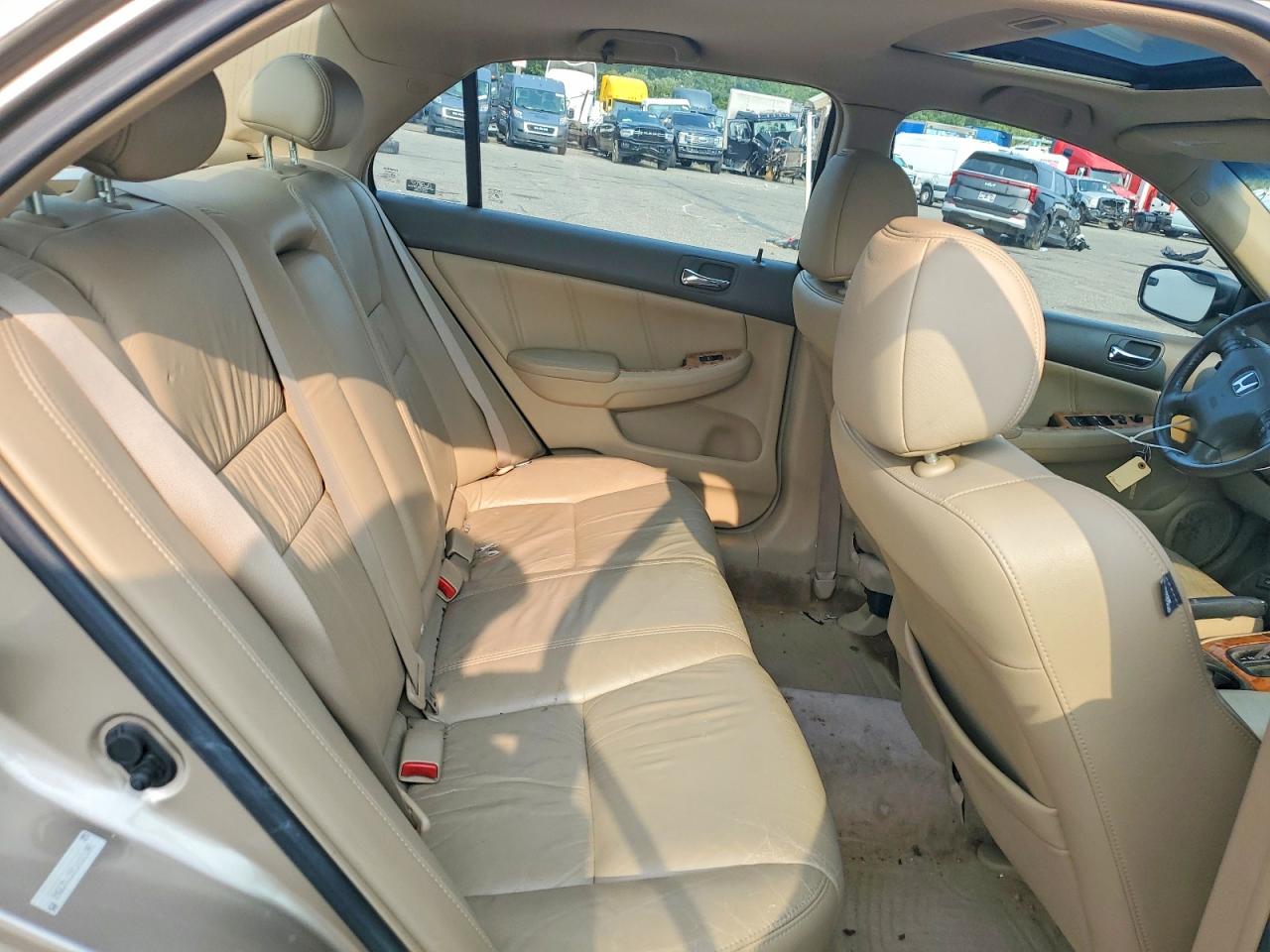 2005 Honda Accord Ex Silver vin: 1HGCM66515A007002