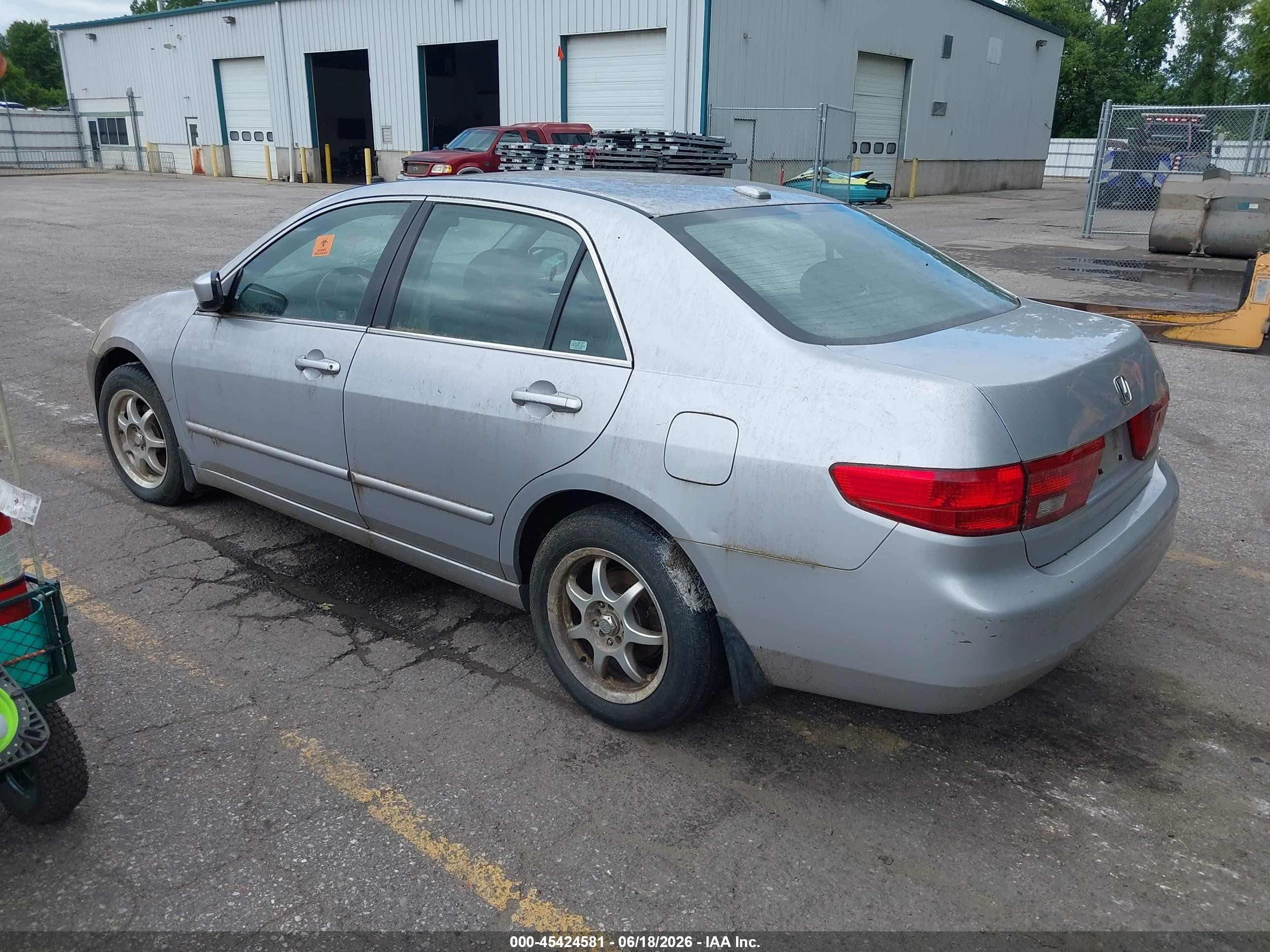 2005 Honda Accord 3.0 Ex Silver vin: 1HGCM66515A011406