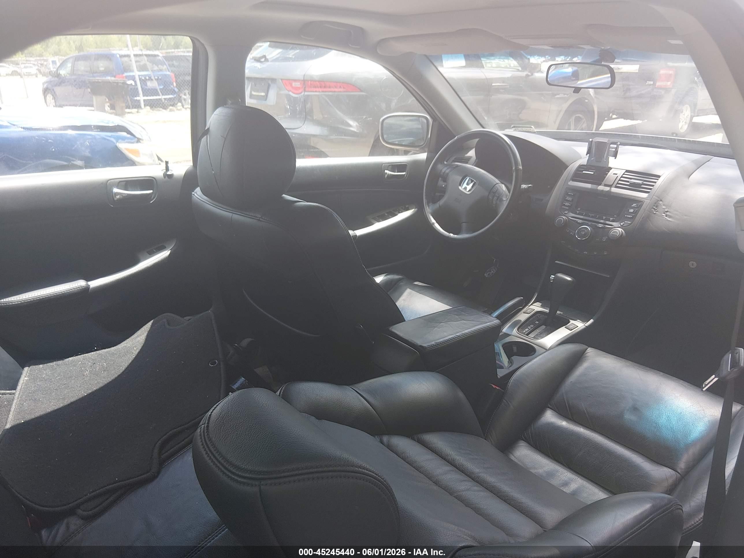 2005 Honda Accord 3.0 Ex Серебряный vin: 1HGCM66515A040677
