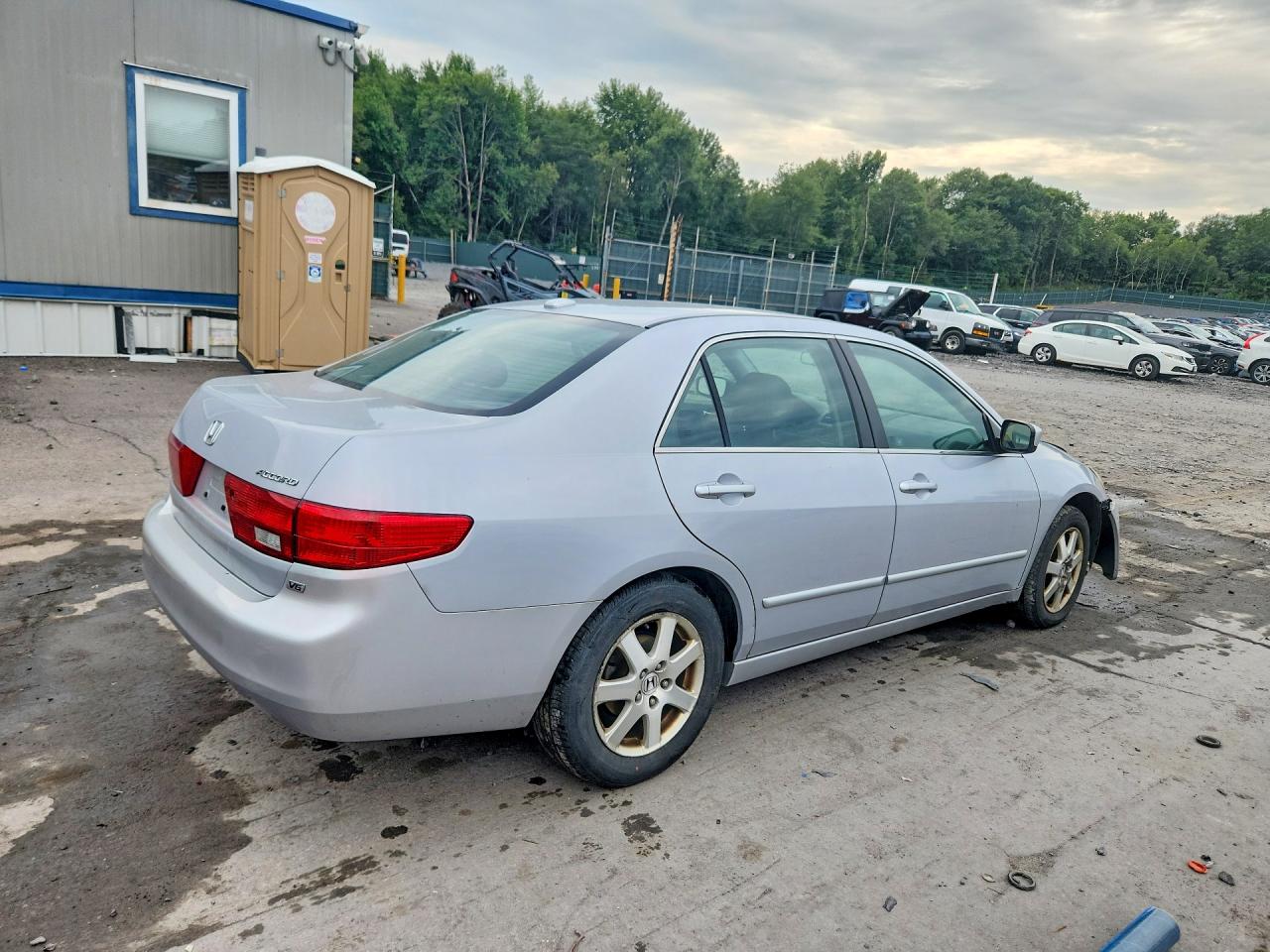 2005 Honda Accord Ex Серебряный vin: 1HGCM66515A074408