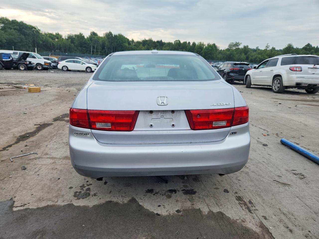 2005 Honda Accord Ex Серебряный vin: 1HGCM66515A074408