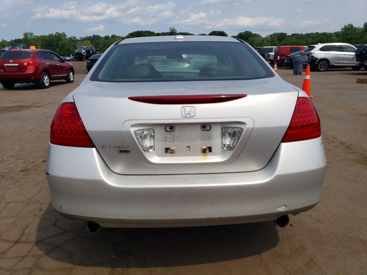2006 Honda Accord Ex Silver vin: 1HGCM66516A025873