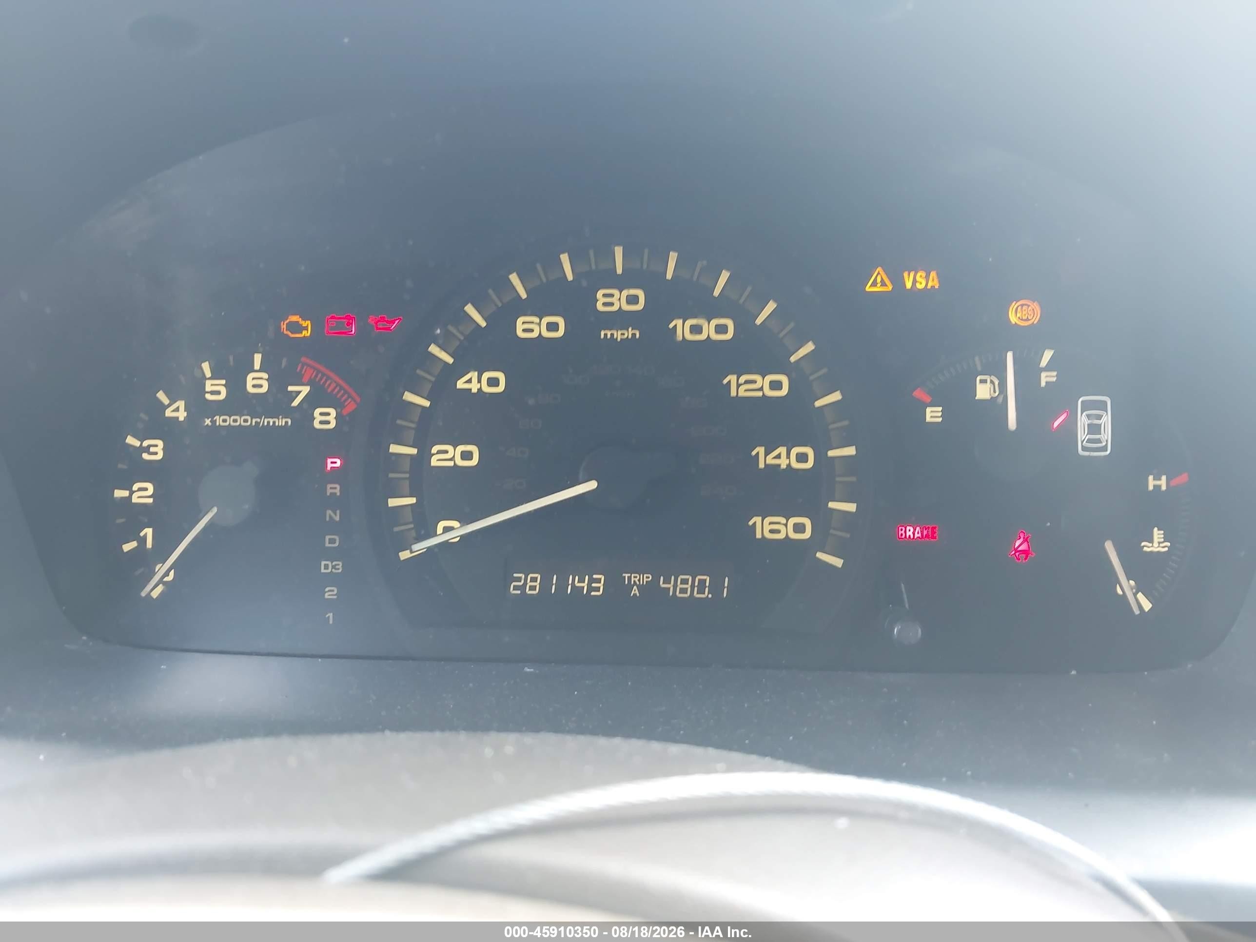2006 Honda Accord 3.0 Ex Желто-коричневый vin: 1HGCM66516A027431