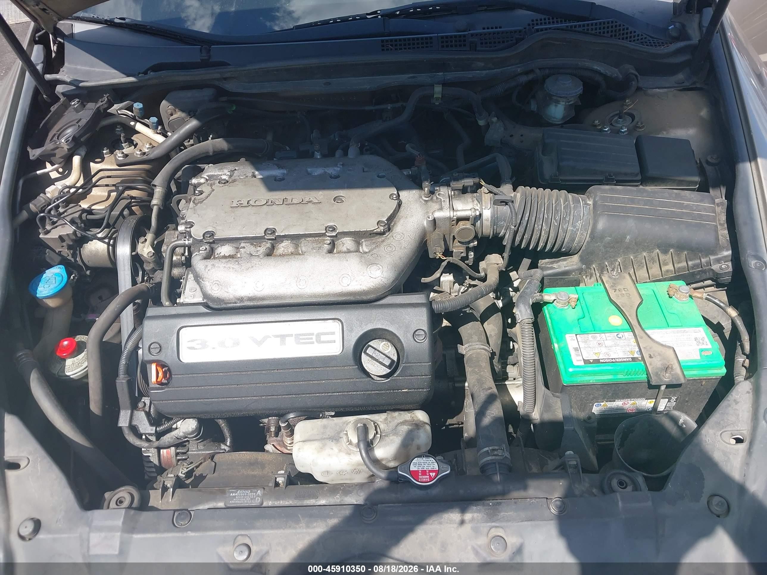 2006 Honda Accord 3.0 Ex Желто-коричневый vin: 1HGCM66516A027431